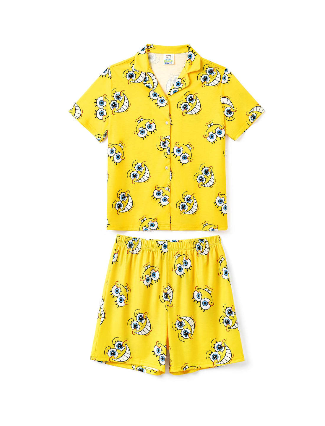 Paw Patrol Garfield SpongeBob Family Matching Classic Short Sleeve Cartoon Graphic Pajama Family Outfit