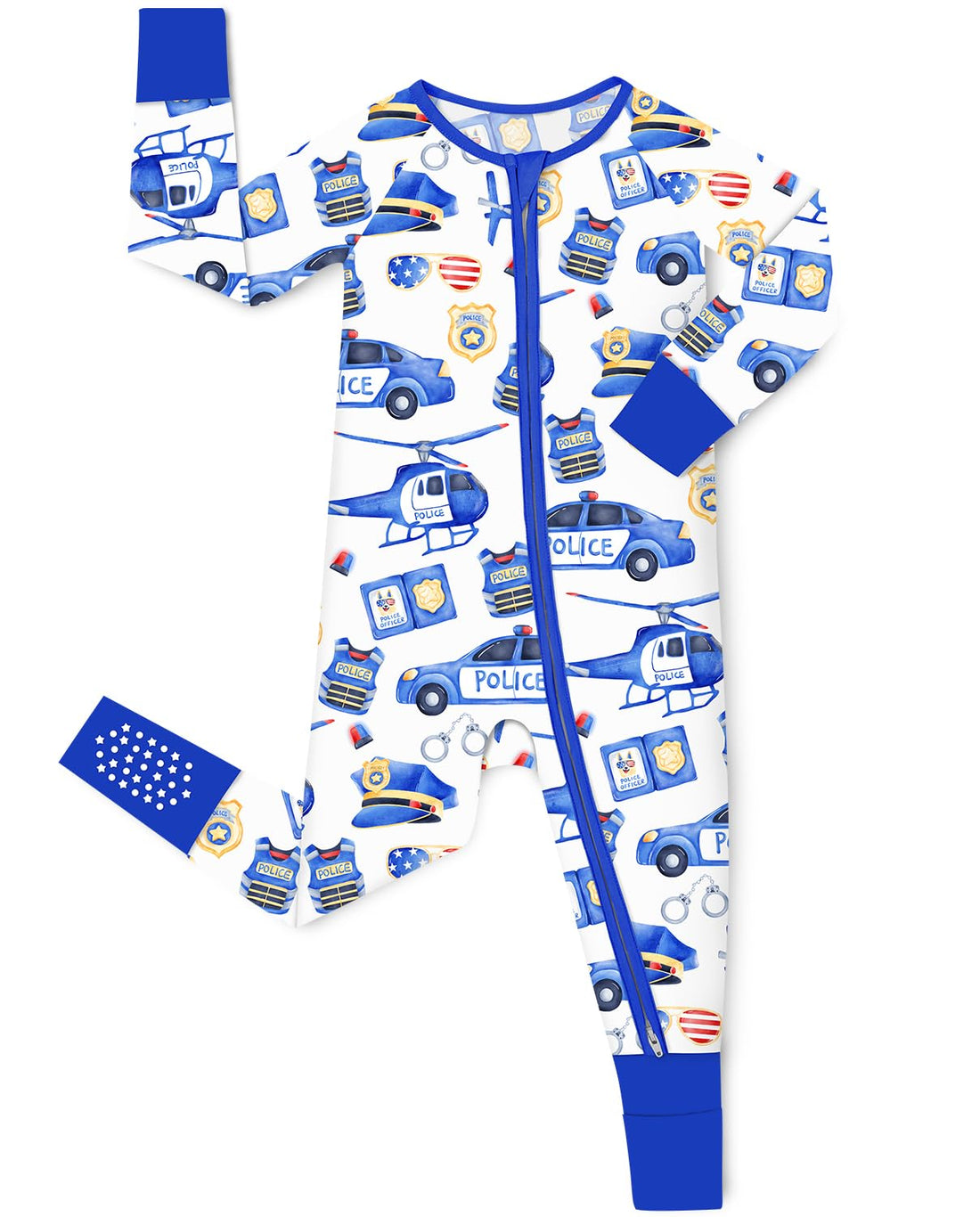babee Reshinee Bamboo Viscose Baby Convertible Footie Pajama, Sleep & Play Footed Zipper Pajamas for Baby Boys & Girls