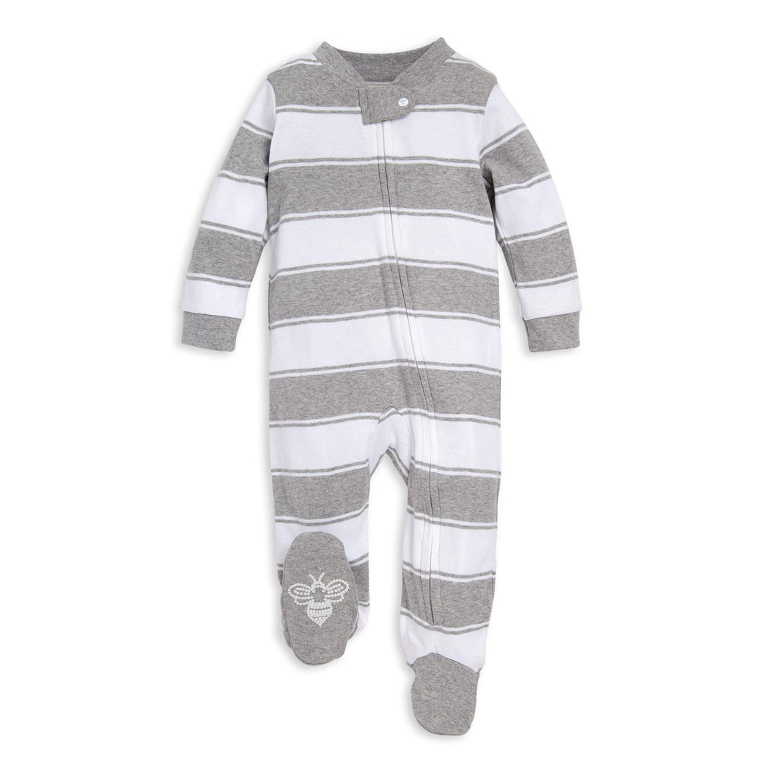 Burt's Bees Baby Organic Cotton Sleep and Play Footed Pajamas for Boys
