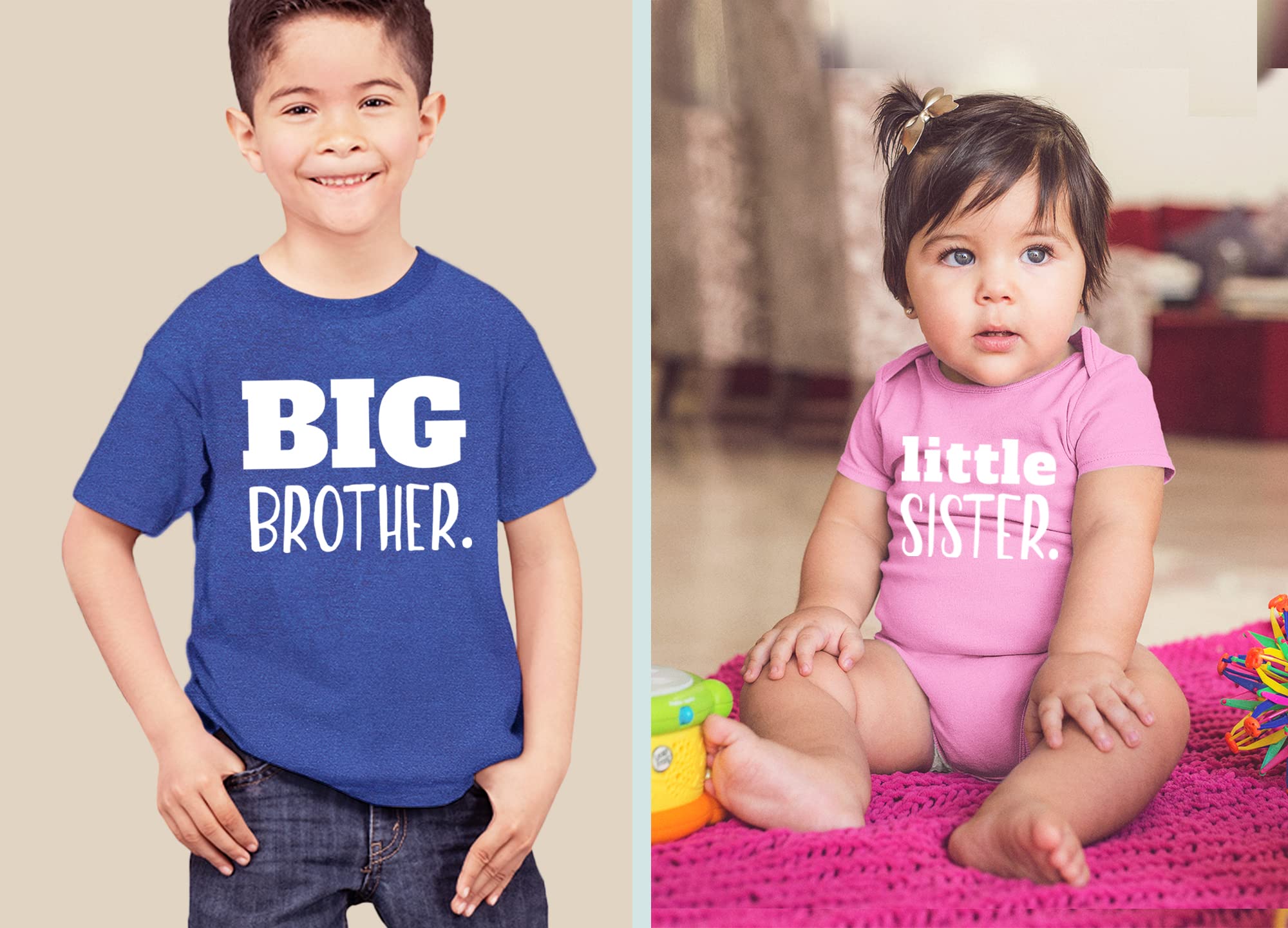 Unordinary Toddler Big Brother Little Sister Outfits brother sister Sibling Matching Baby Newborn Girl Set WEBE CLOTHING