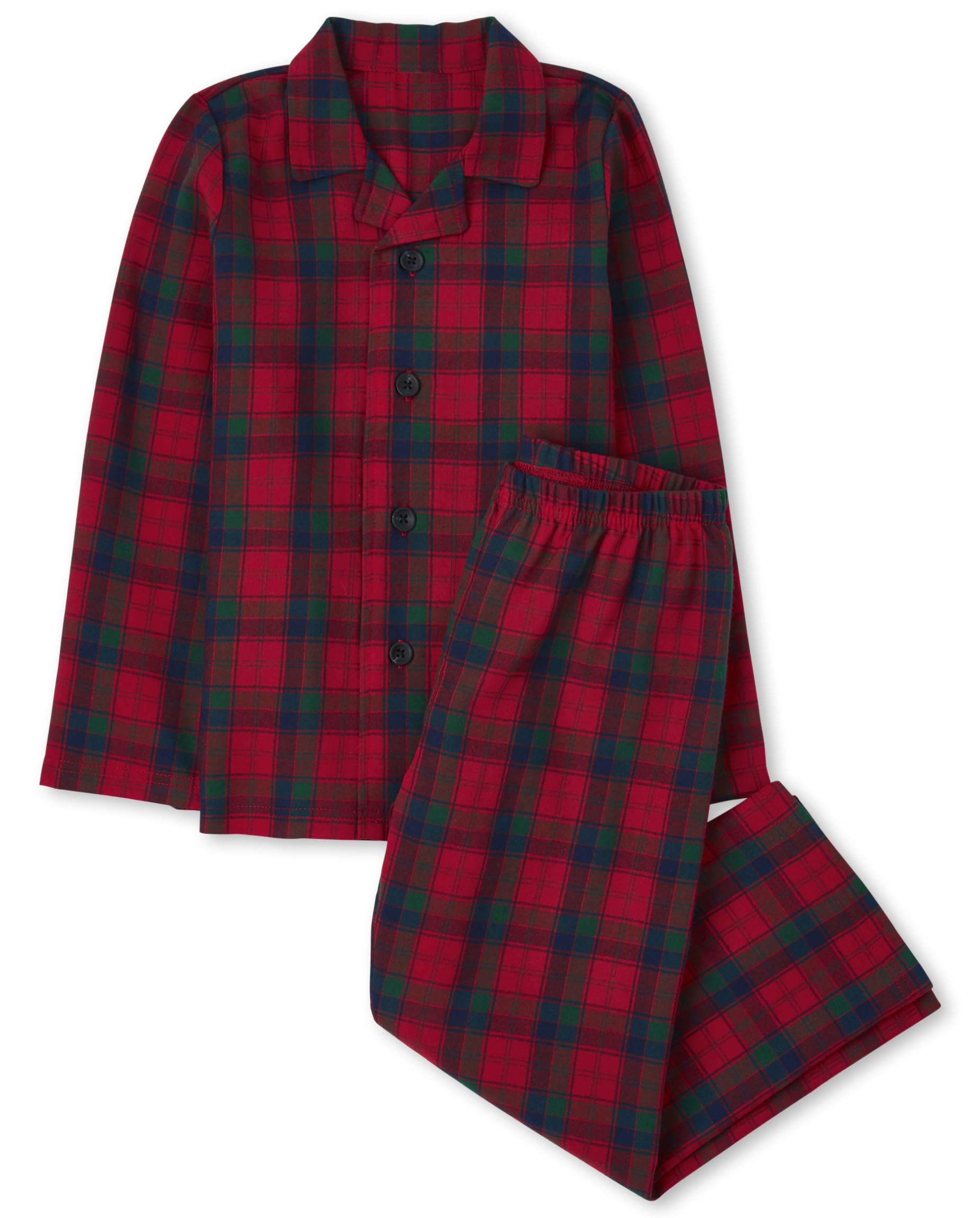 The Children's Place unisex-baby Holiday Pajamas, Cotton WEBE CLOTHING