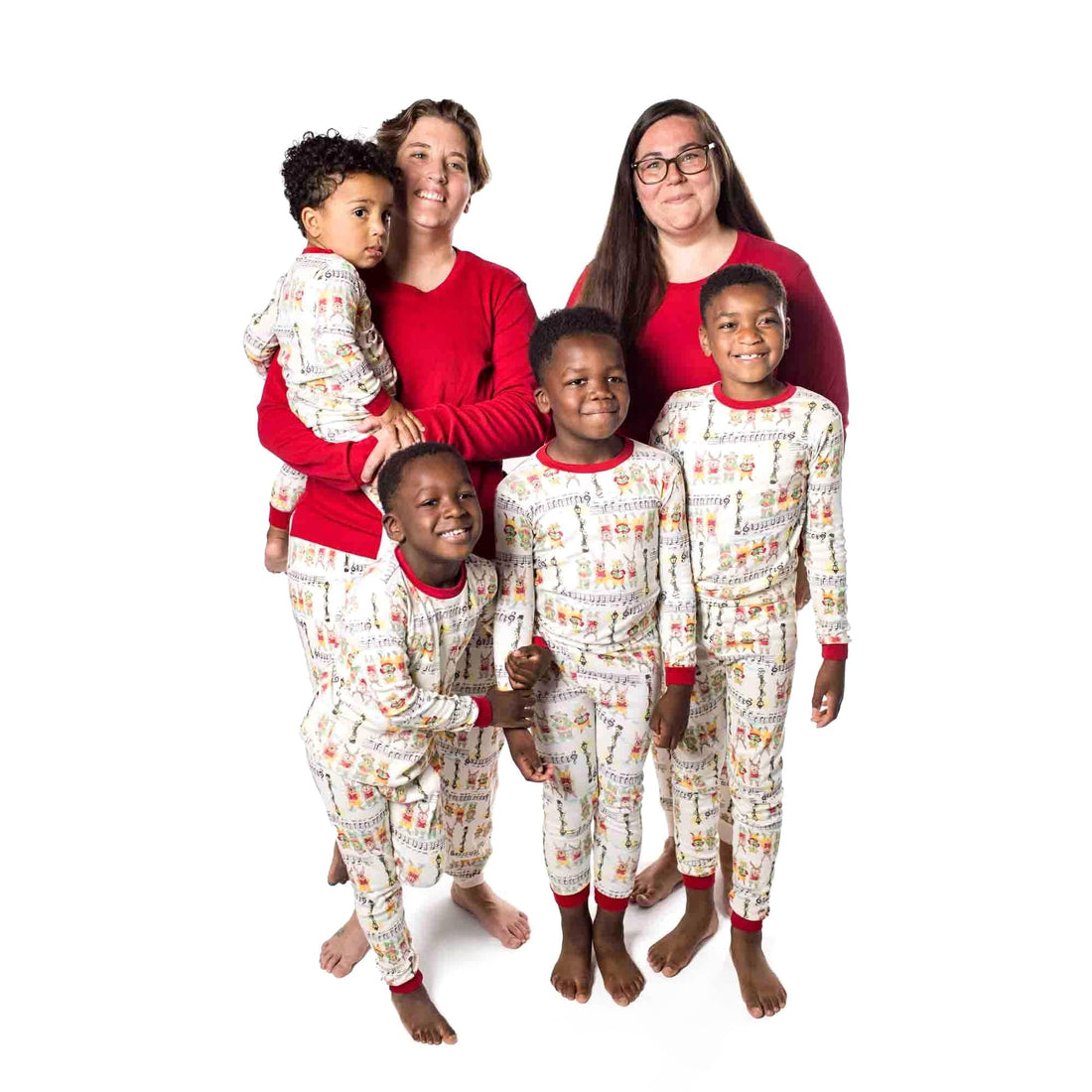Burt's Bees Baby Matching Family Jammies, Organic Cotton Holiday Pajamas for Kids, Adults, & Pets, Perfect for Family Photos