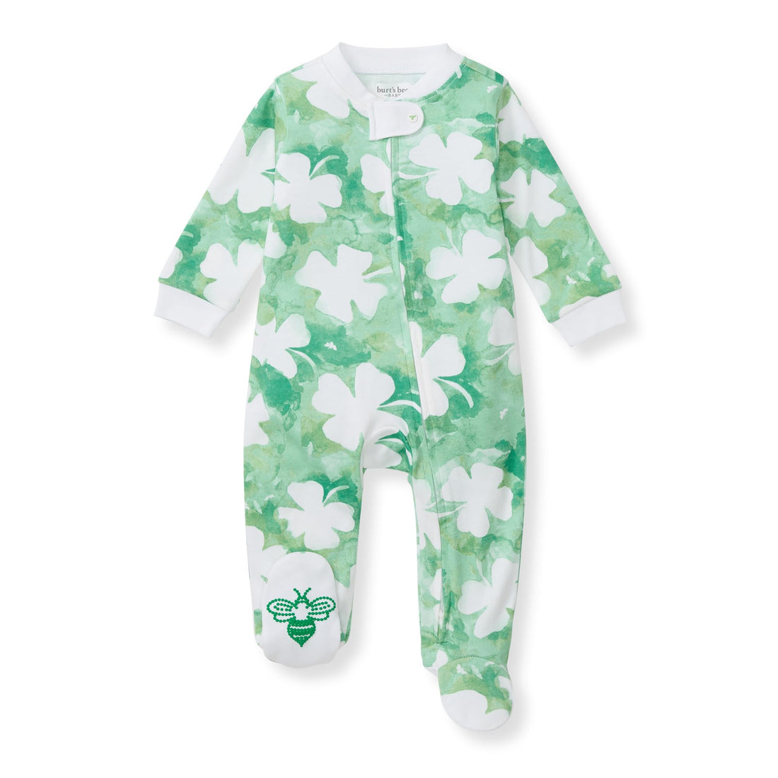 Burt's Bees Baby Organic Cotton Sleep and Play Footed Pajamas for Boys