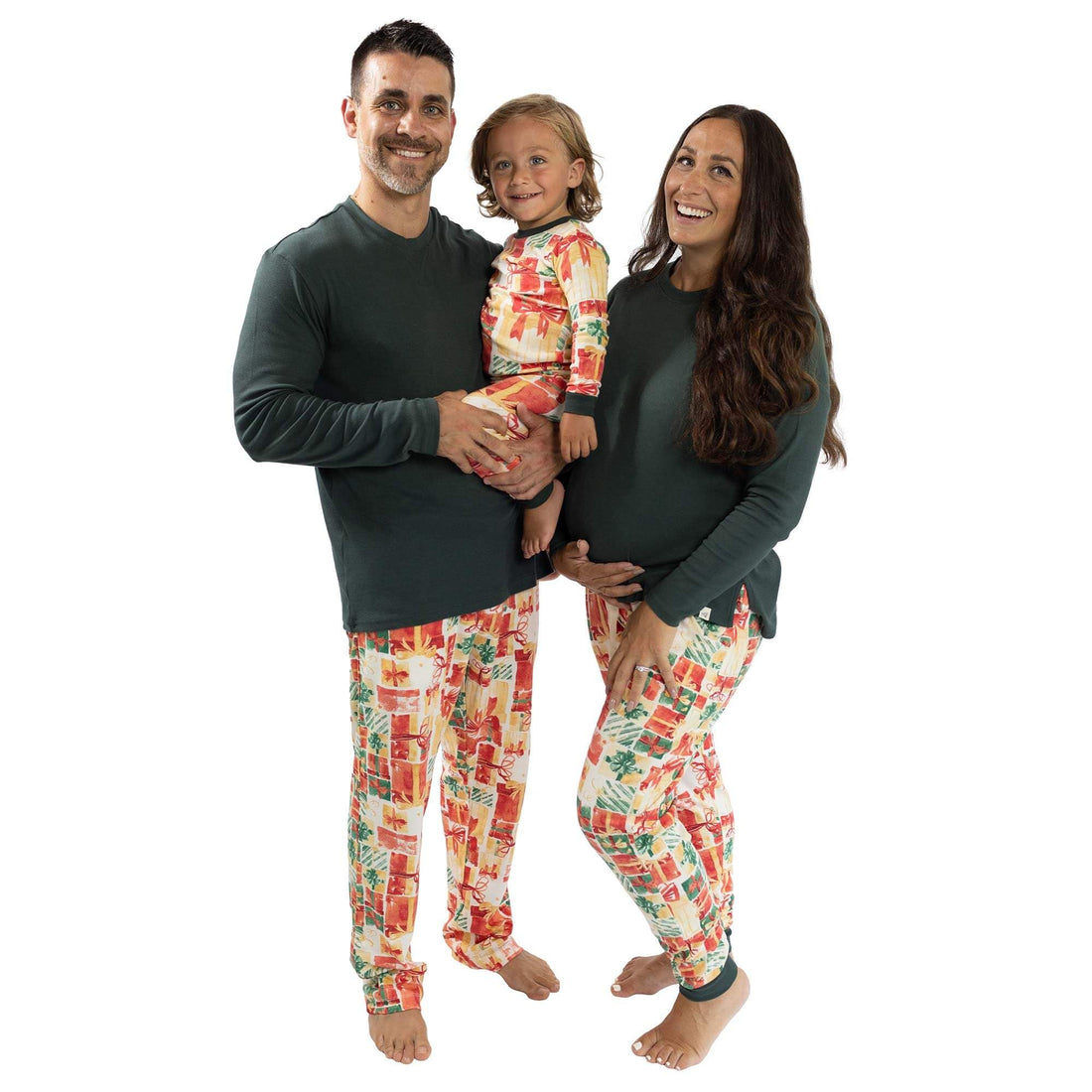 Burt's Bees Baby Matching Family Jammies, Organic Cotton Holiday Pajamas for Kids, Adults, & Pets, Perfect for Family Photos