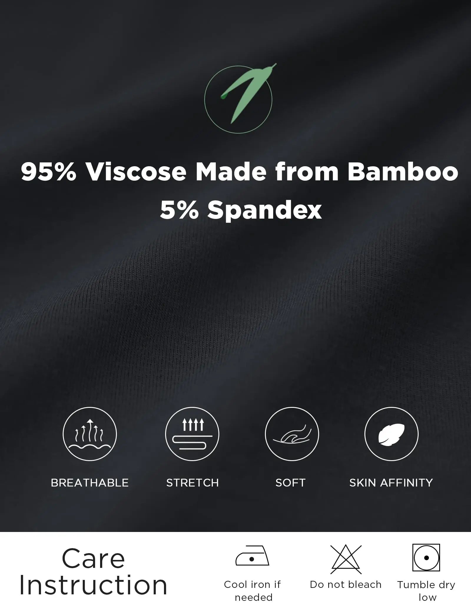 GYS Bamboo Viscose Pajamas Tops for Women, Cooling Basic T-Shirt, Soft Short Sleeve Sleep Shirts, Lightweight Pj Shirt