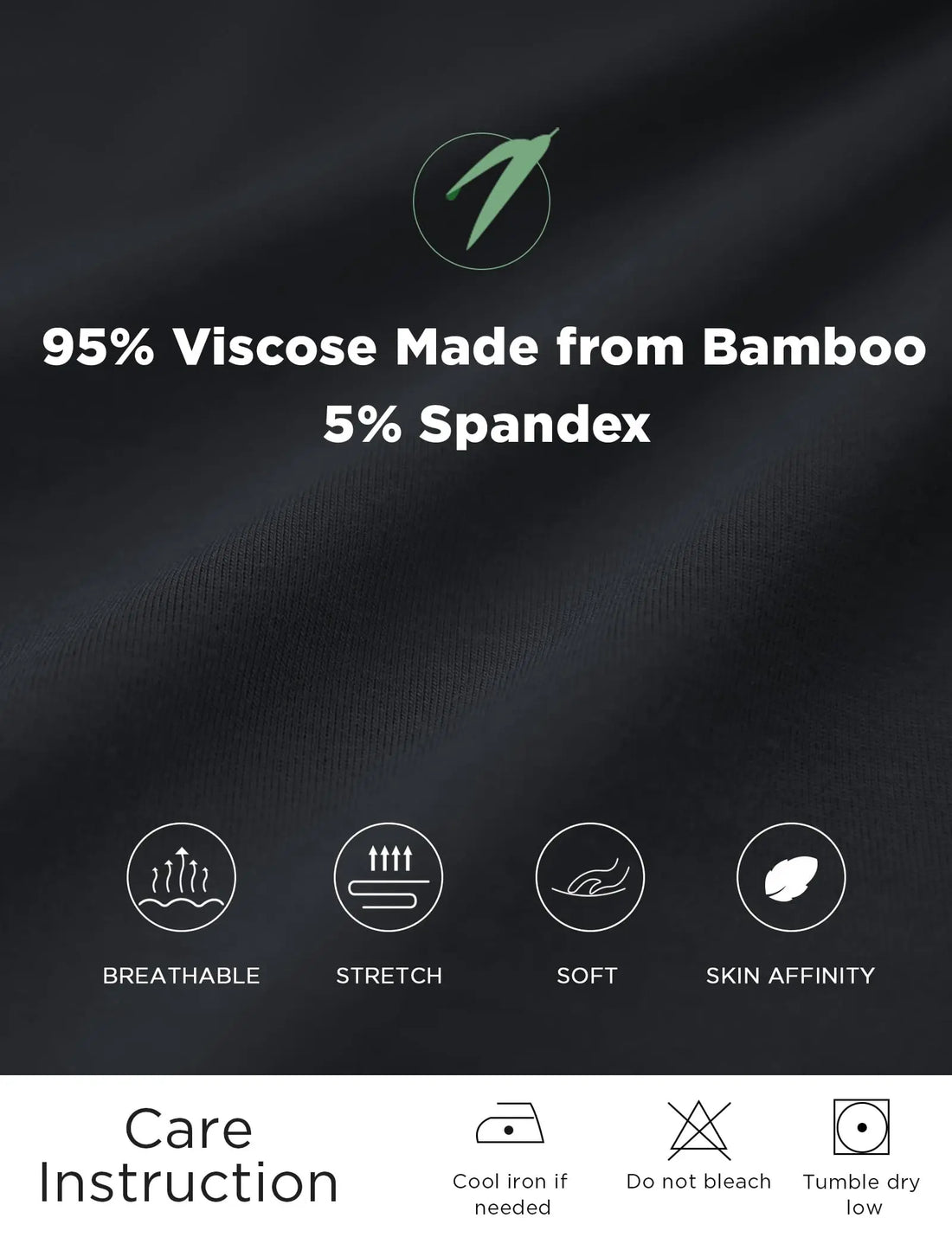 GYS Bamboo Viscose Pajamas Tops for Women, Cooling Basic T-Shirt, Soft Short Sleeve Sleep Shirts, Lightweight Pj Shirt
