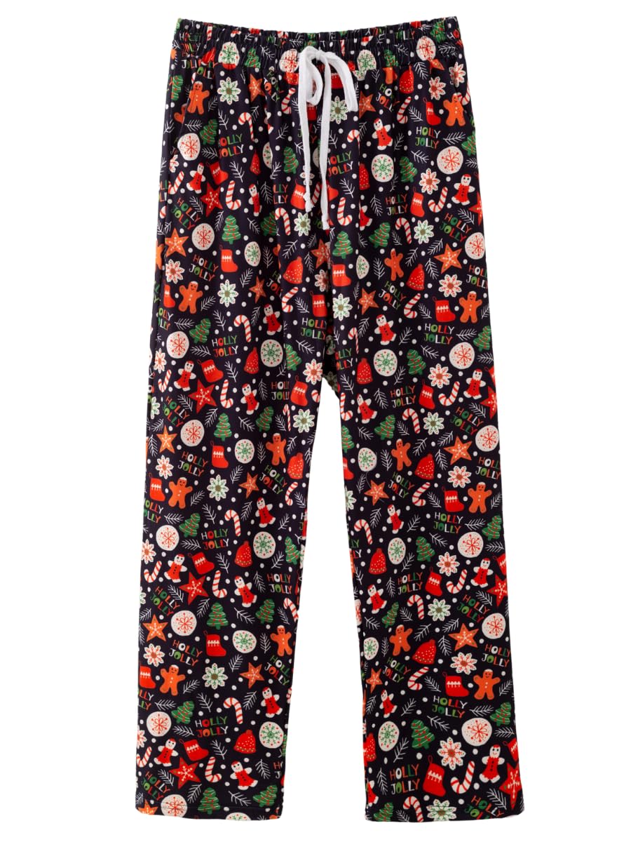 Unisex Adults Holiday Themed Pajama Pants WEBE CLOTHING