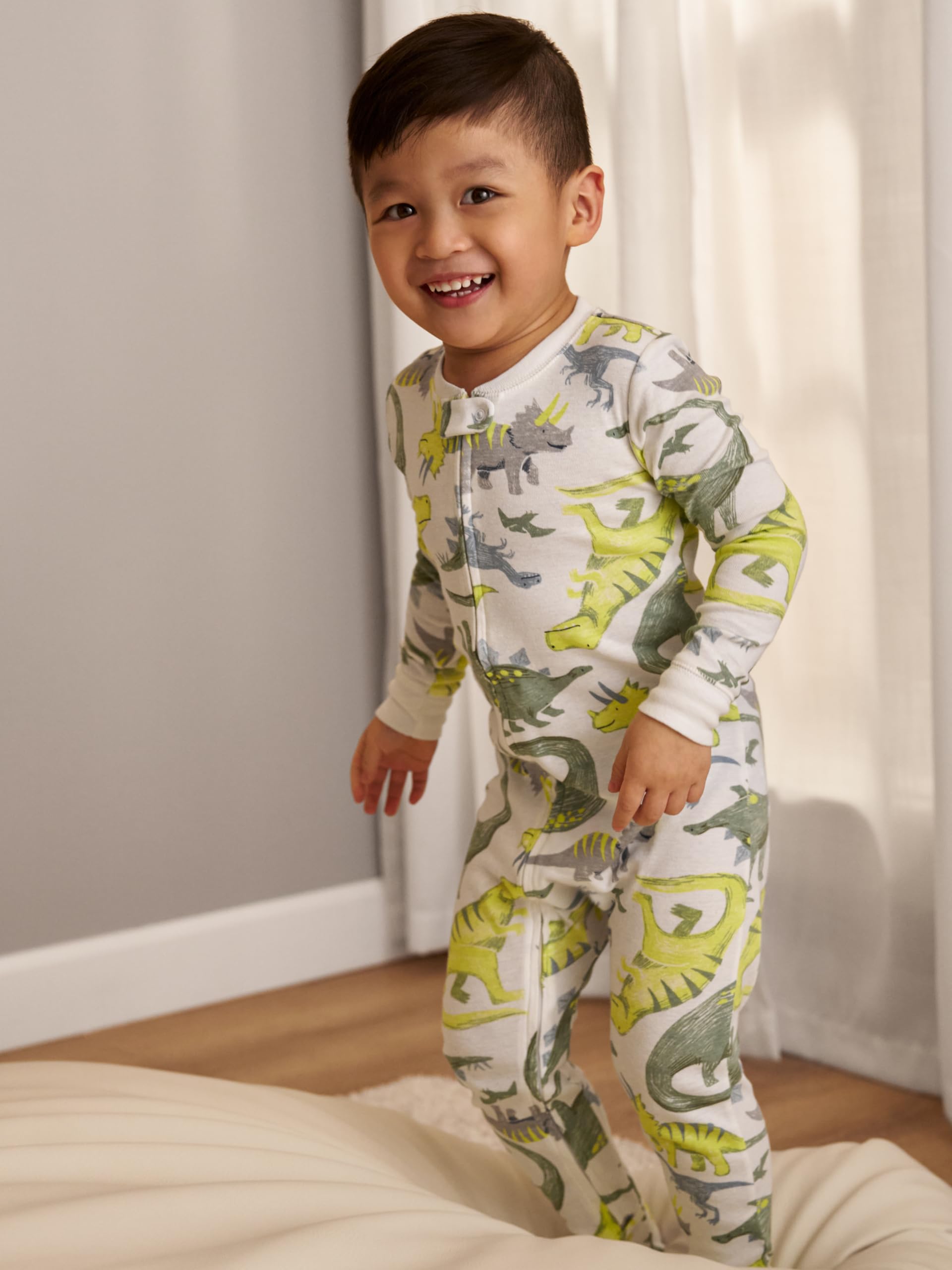 Simple Joys by Carter's Babys' 3 pack Snug Fit Footless Cotton Pajamas