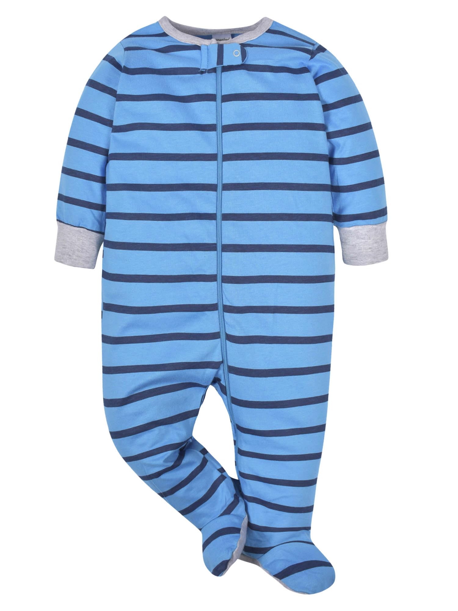 Onesies Brand Baby Boys 4-Pack Sleep 'N Play Footies