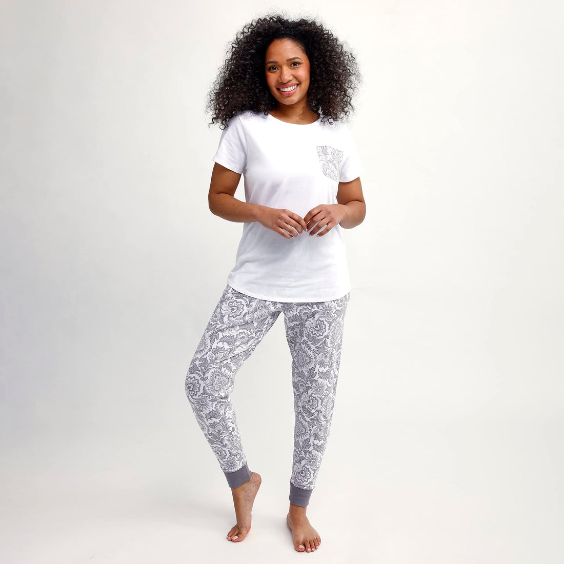 Vera Bradley Women's Cotton Short Sleeve Crewneck Pajama T-Shirt WEBE CLOTHING