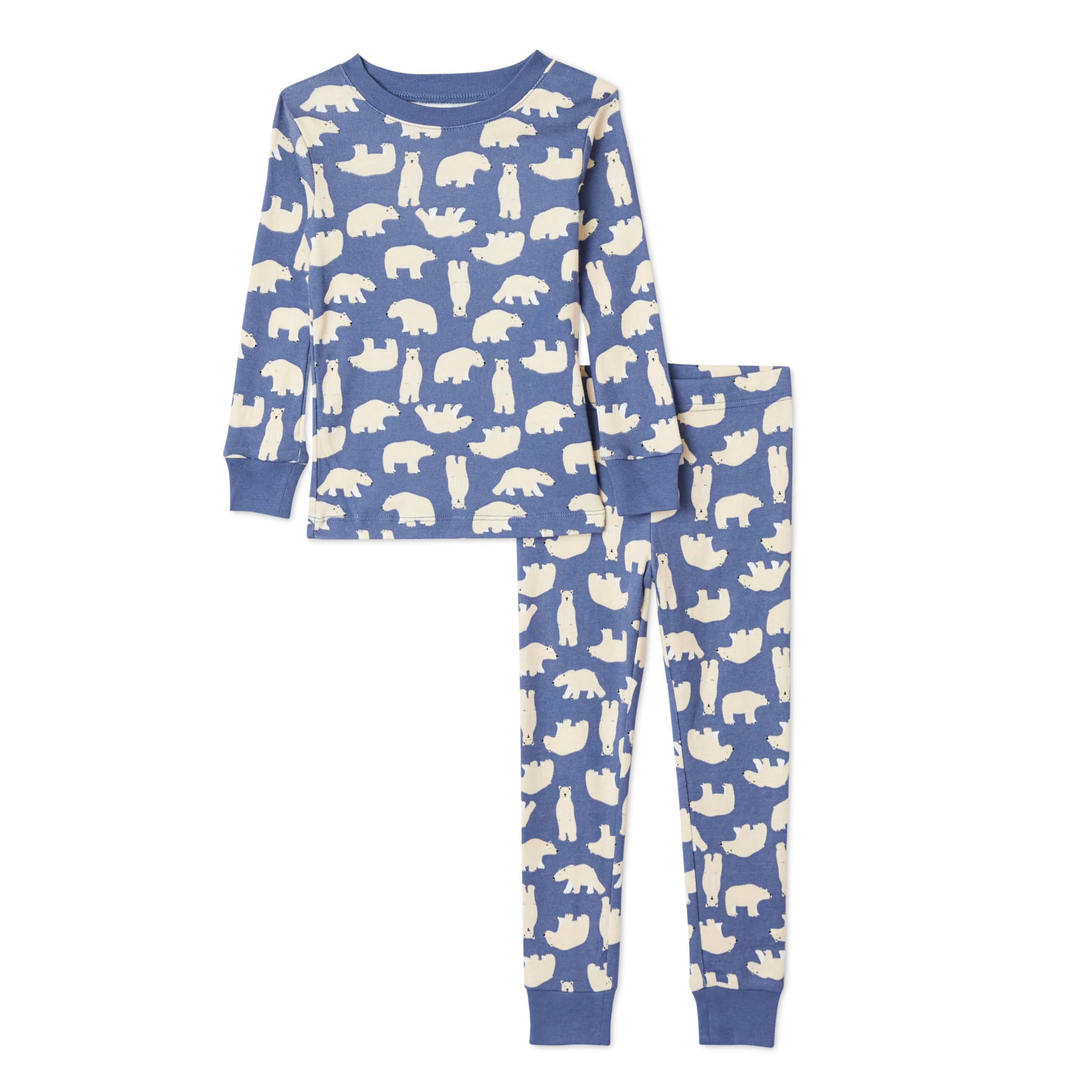 Amazon Essentials Babies, Toddlers and Boys' Snug-Fit Cotton Pajama Set, Multipacks