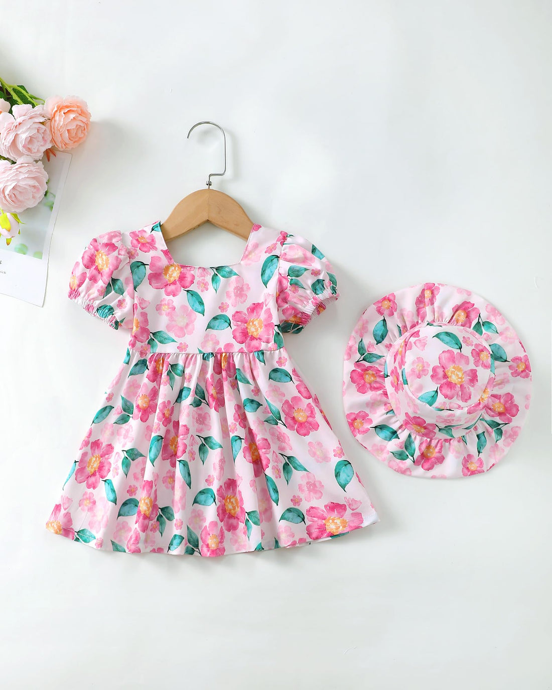 sweetabby Toddler Baby Girl Dresses Summer Clothes Boho Short Sleeve Dress Ruffle Infant Sundress Cute Girls Outfit WEBE CLOTHING