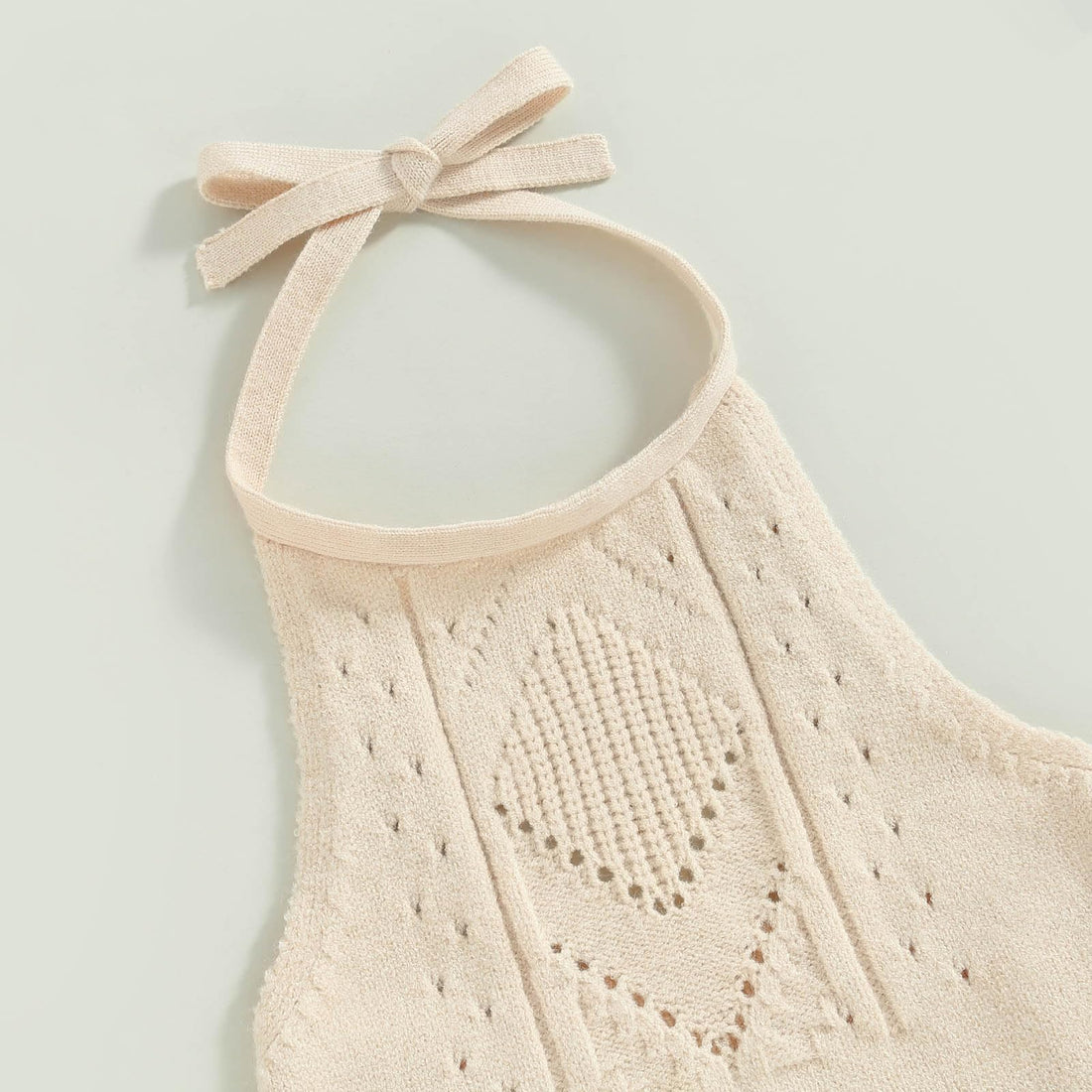 TheFound Toddler Baby Girls Knitted Outfit Tie-up Tank Top Elastic Waist Flower Shorts Summer Clothes 6 12 18 24 Months 2t 3t WEBE CLOTHING