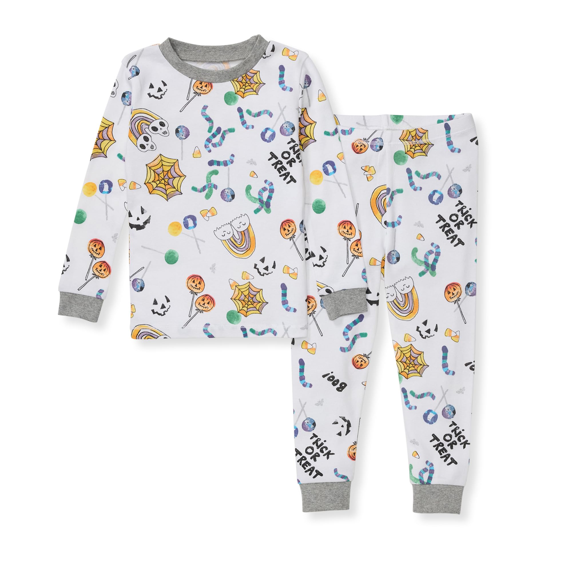 Burt's Bees Baby Organic Cotton Pajamas for Girls,100% Cotton Pajama Set