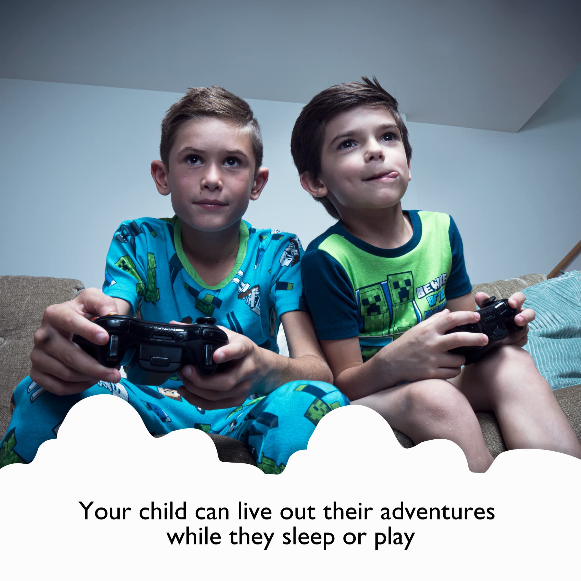 Minecraft Boys' 6-piece Snug-fit Cotton Pajama Set, Soft & Cute for Kids