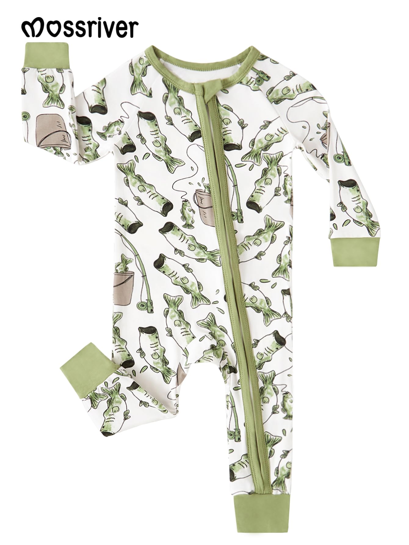 MOSSRIVER Family Pajamas Matching Sets Long Sleeve Henley Shirts Button Down Graphic Tops Cute Pjs Pants Sets Holiday Outfits