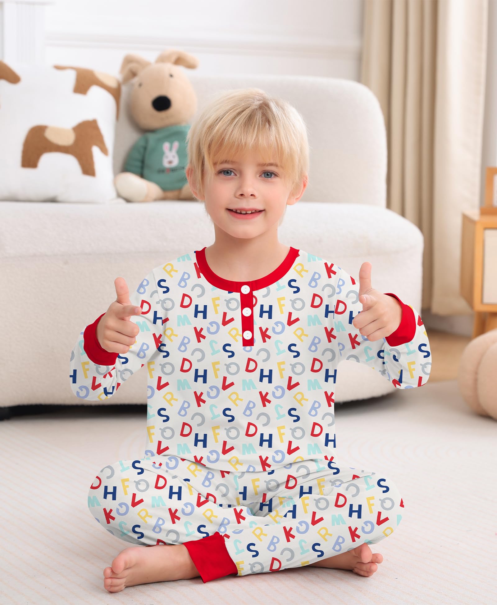 SWOMOG Girls Pajama Set Short Sleeve Tops & Ruffled Shorts with Pocket 2 Piece Summer Pajamas for Kids Size 6-15