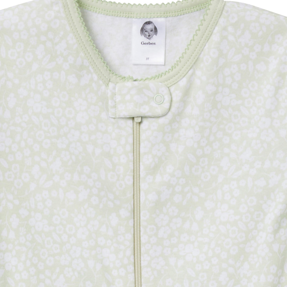 Gerber Baby Girls 4-pack Footed Pajamas