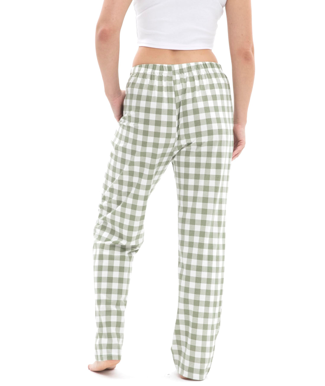 SAMGU Women's Pajama Pants, Soft Cotton Sleep Lounge Pants, Comfy Homewear pjs, Elatic Waist Pajama Bottom Pants for Women