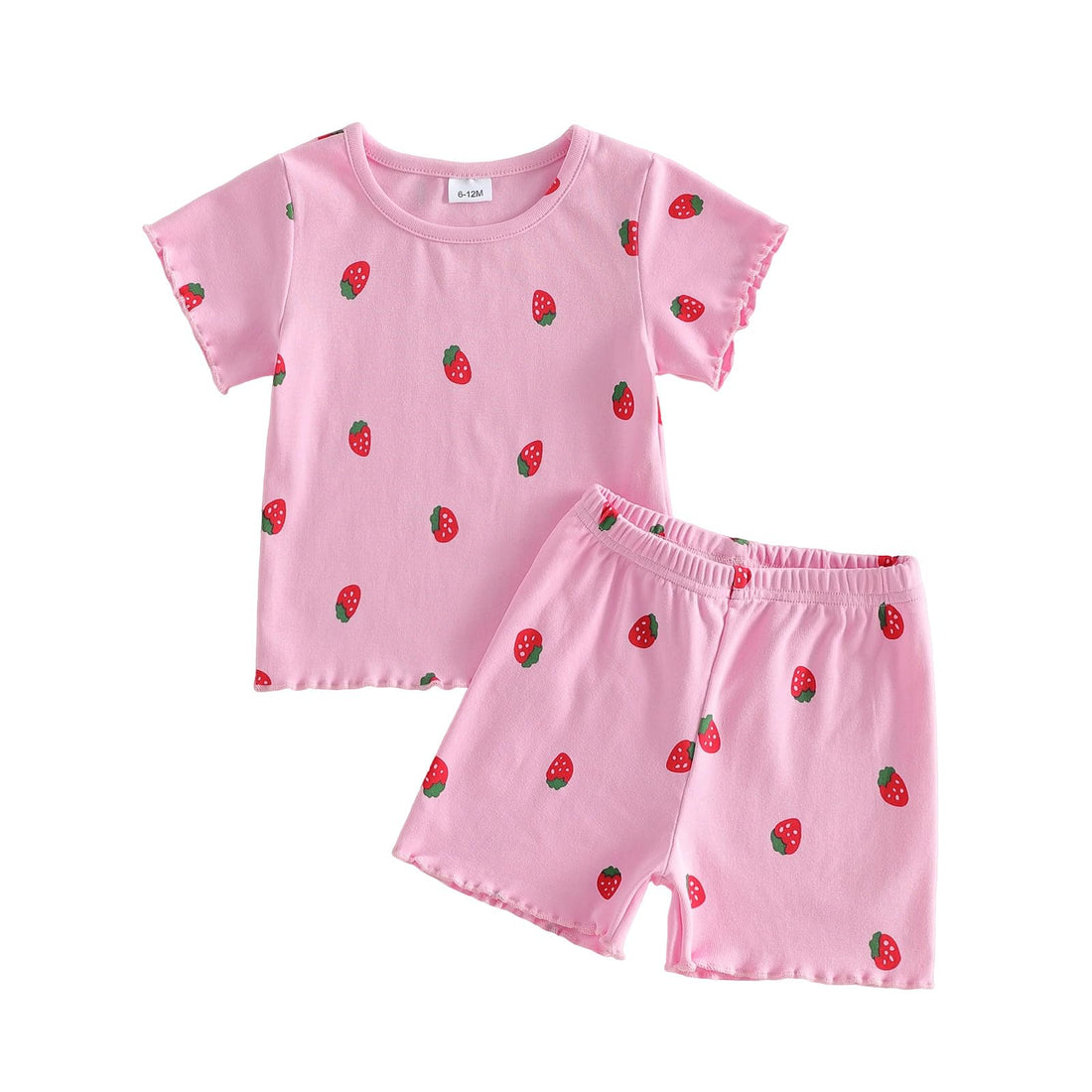 Kupretty Toddler Baby Girl Clothes Cute Comfy Summer Outfits Set Ruffled Shirts + Shorts 12 18 24 Months 2T 3T WEBE CLOTHING