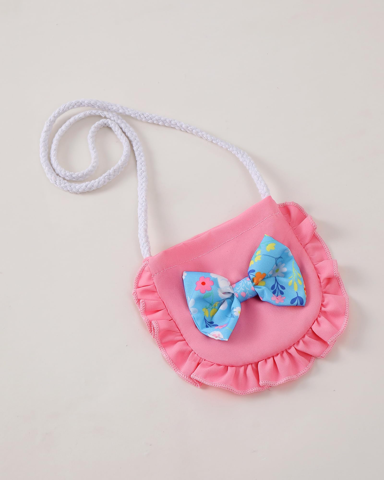 Mioglrie Baby Girl Clothes Newborn Dress Summer Toddler Girls' Clothing Casual Sundress with Cute Bag Infant Outfits WEBE CLOTHING