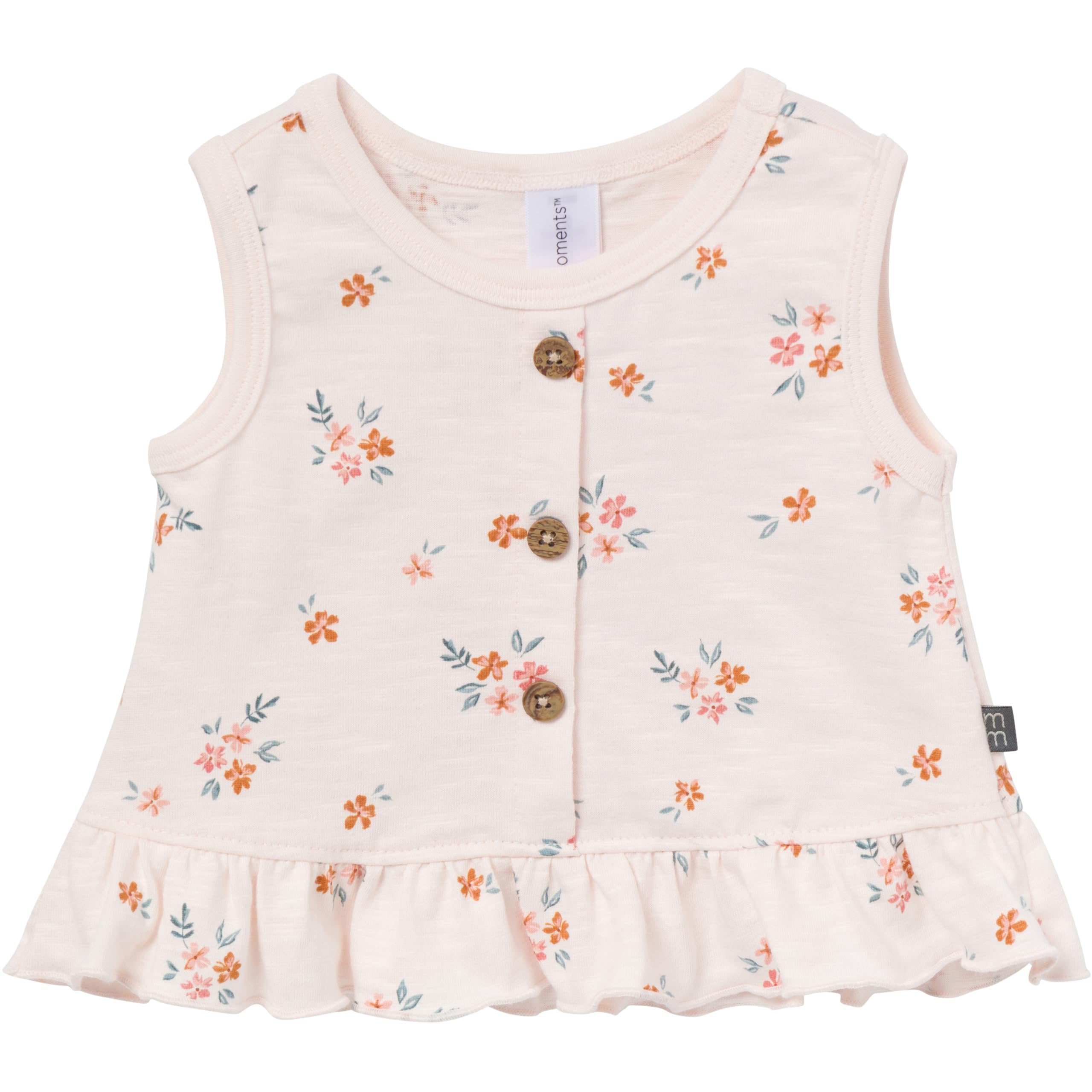Modern Moments by Gerber Baby Girls 4-Pack Peplum Top & Short Set WEBE CLOTHING