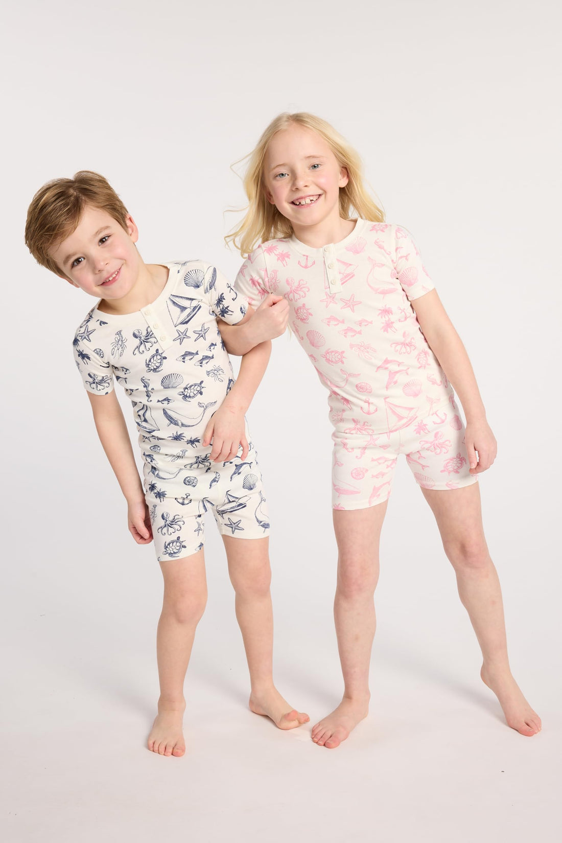 Gymboree Girls' And Toddler 100% Cotton Short Sleeve Top and Shorts, Gymmies Pajama Set