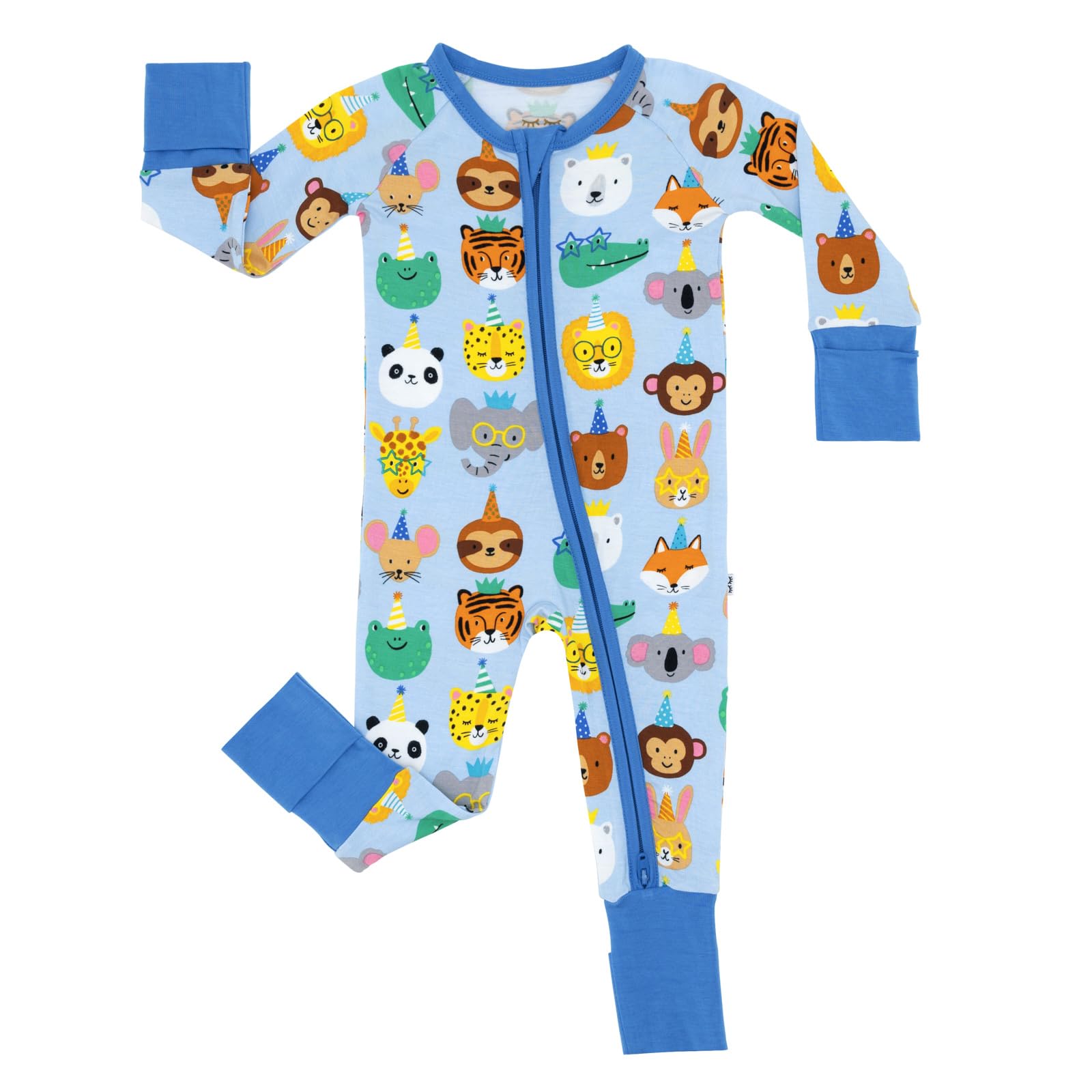 Little Sleepies Pajamas for Baby Boys & Girls, Viscose from Bamboo Baby Pajamas, Sleepers, 2-Way Zipper PJs