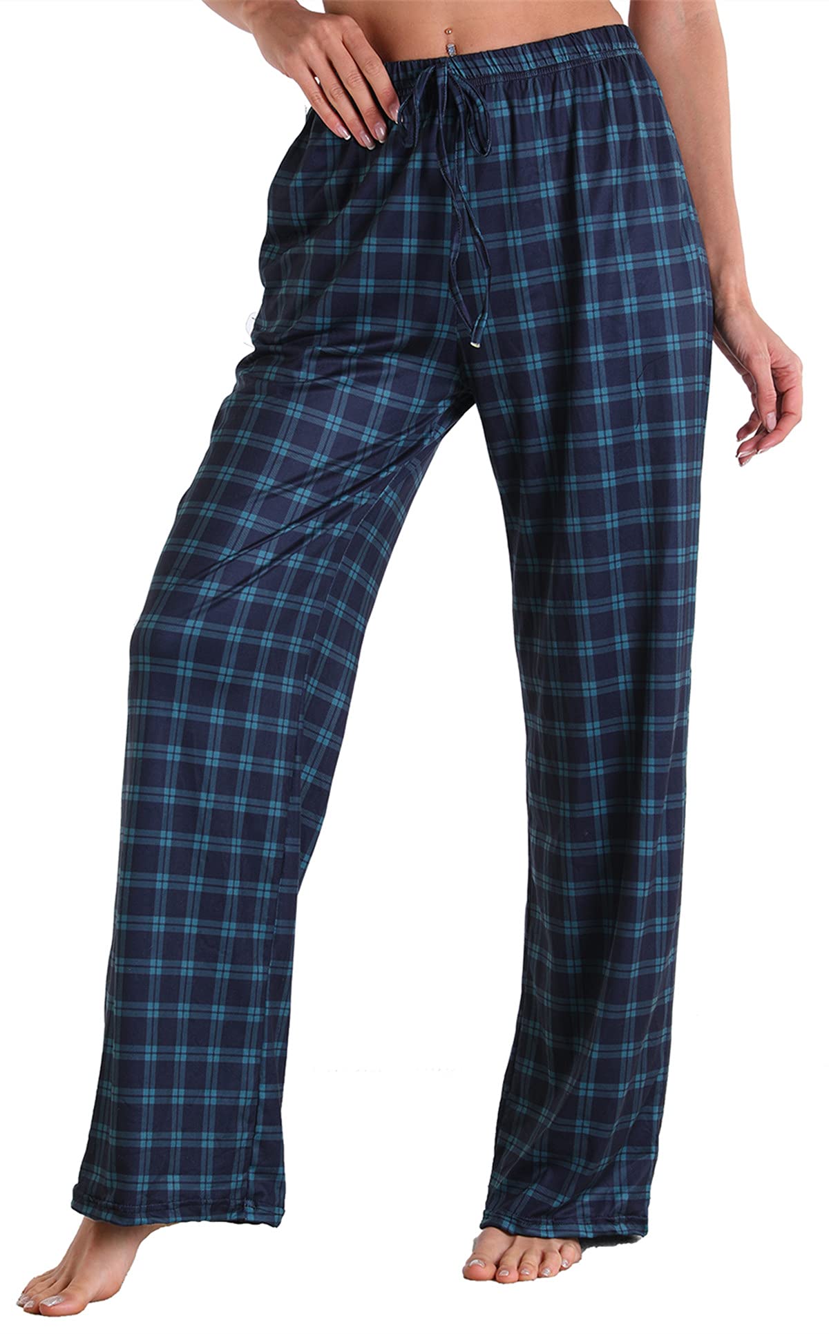 X-Image Women Comfy Casual Pajama Pants with Pockets & Drawstring