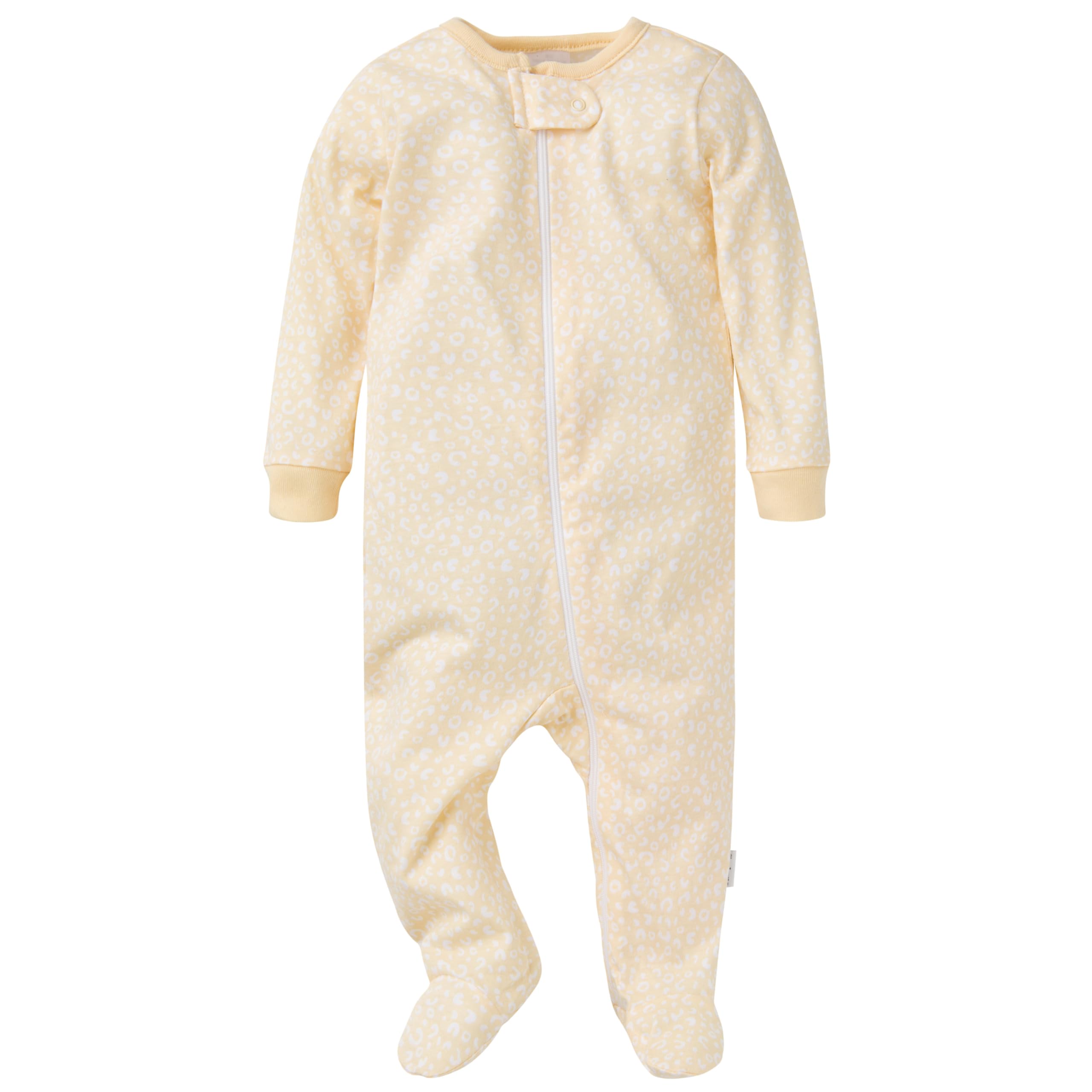 Gerber Baby-Girls 4 Pack Sleep 'N Play Footie