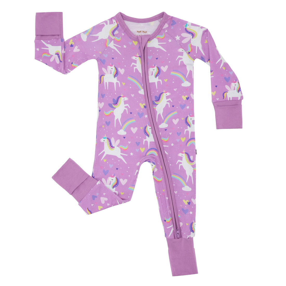 Little Sleepies Pajamas for Baby Boys & Girls, Viscose from Bamboo Baby Pajamas, Sleepers, 2-Way Zipper PJs