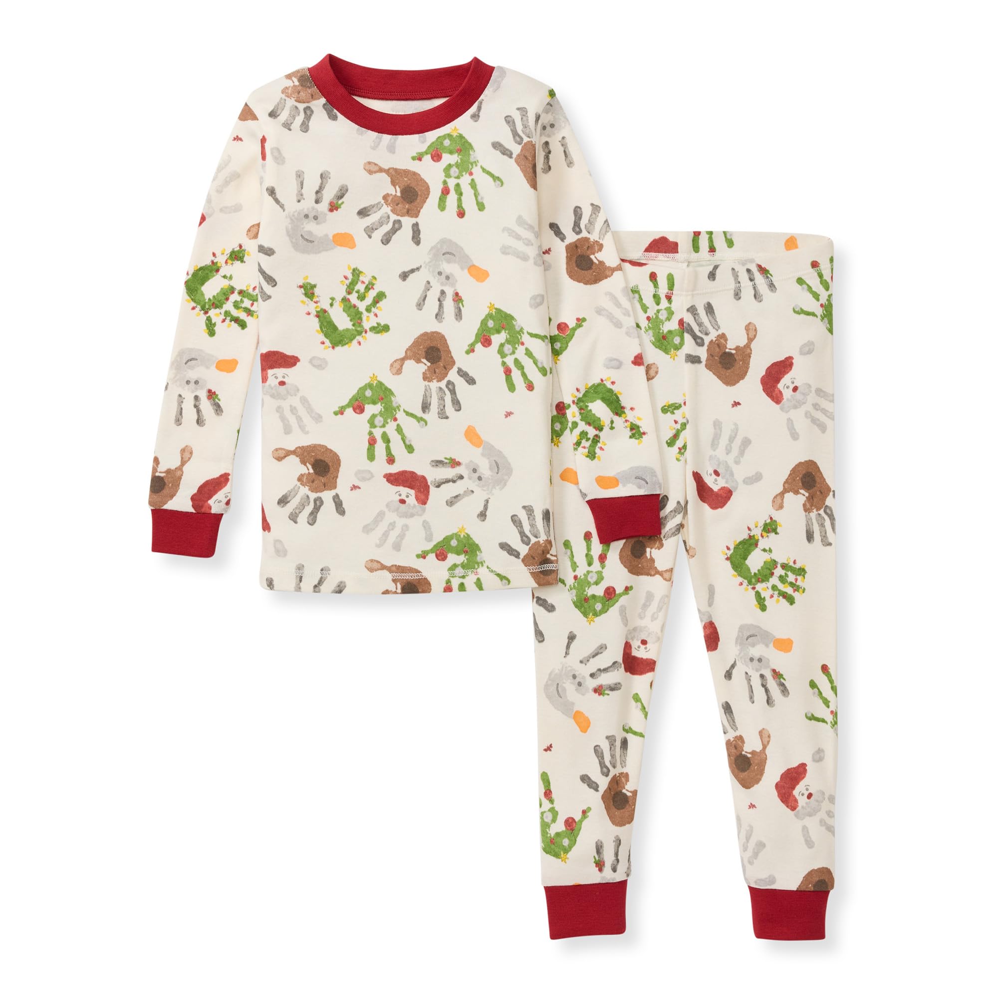 Burt's Bees Baby Organic Cotton Pajamas for Girls,100% Cotton Pajama Set