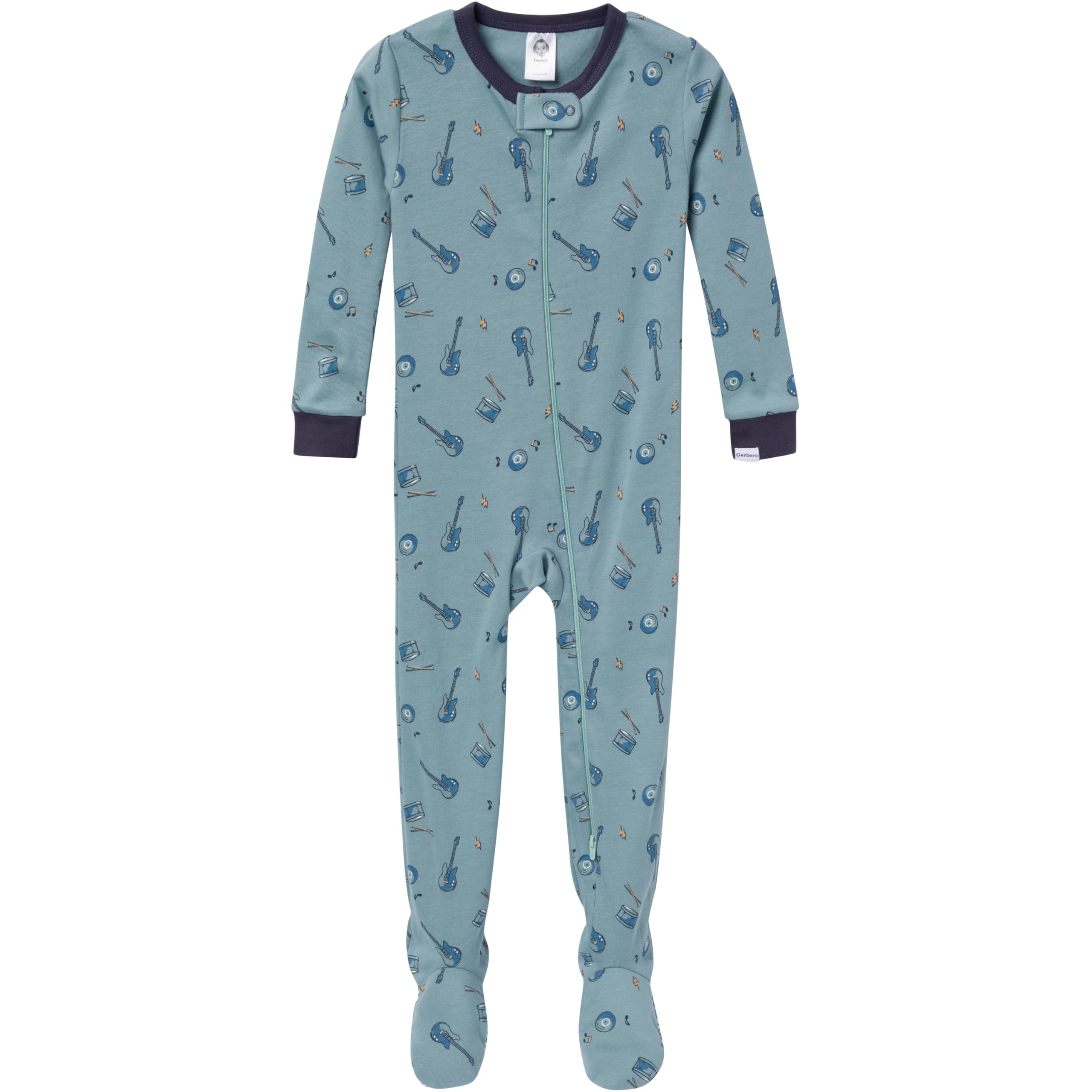 Gerber Baby-Boys 2-Pack Footed Pajamas