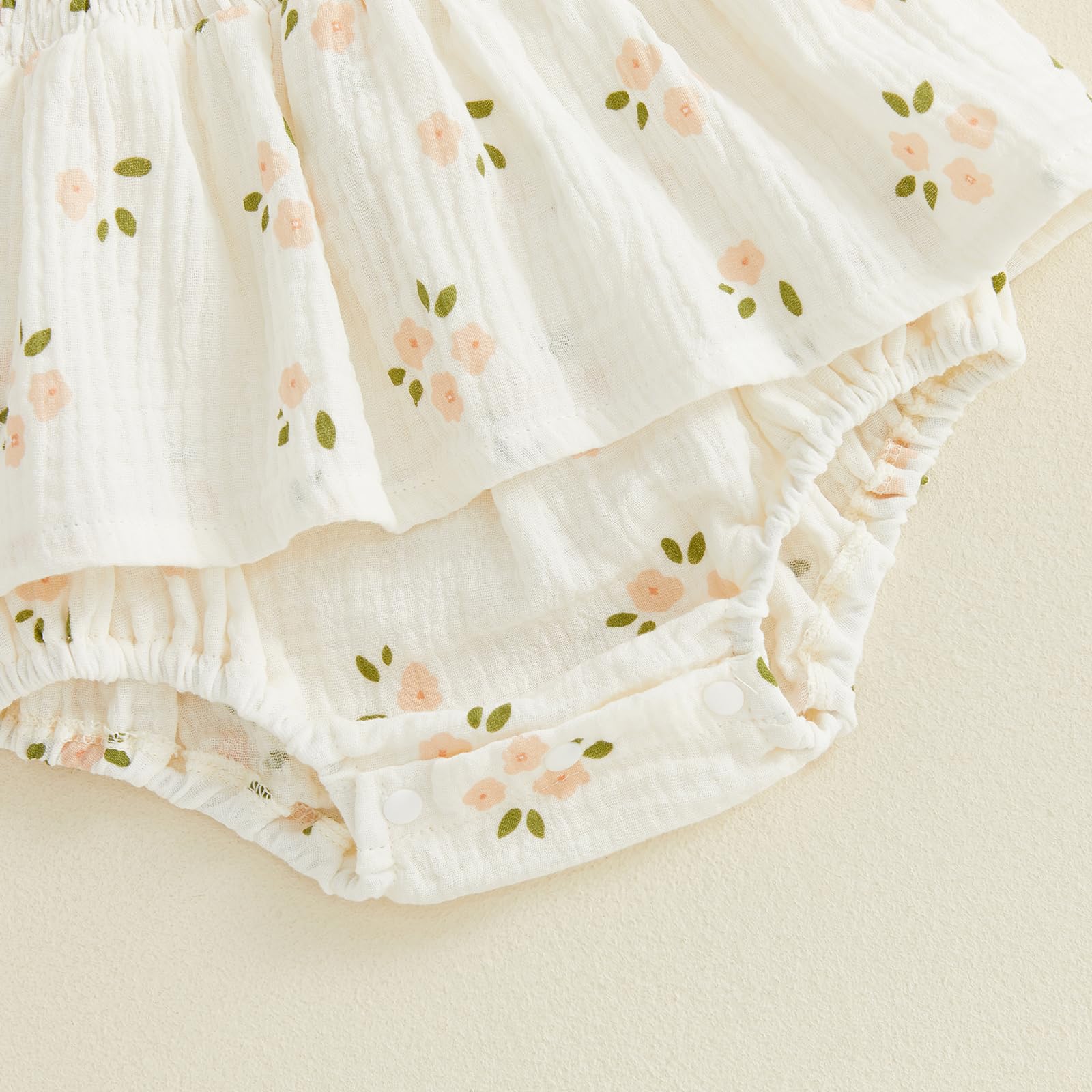 Mubineo Baby Girl Clothes Summer Dress Cotton Linen Romper Sleeveless Smocked Rompers Sun Dress Hat Skirt Boho Outfits WEBE CLOTHING