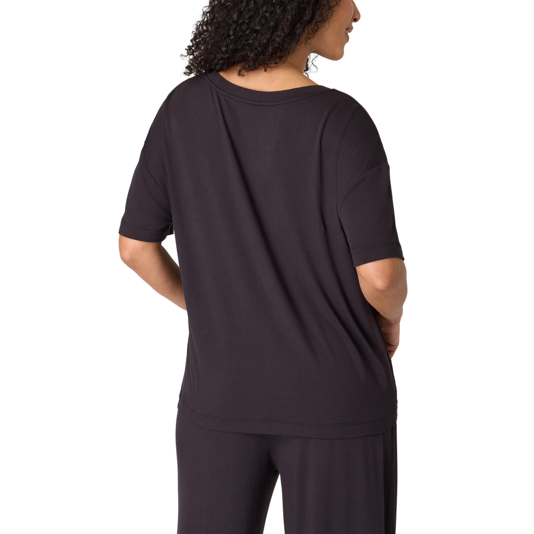 Bali Women's Sleepwear T-Shirt, Breathe Short-Sleeve Pajama Tee, Boxy Sleepwear Tee for Women WEBE CLOTHING