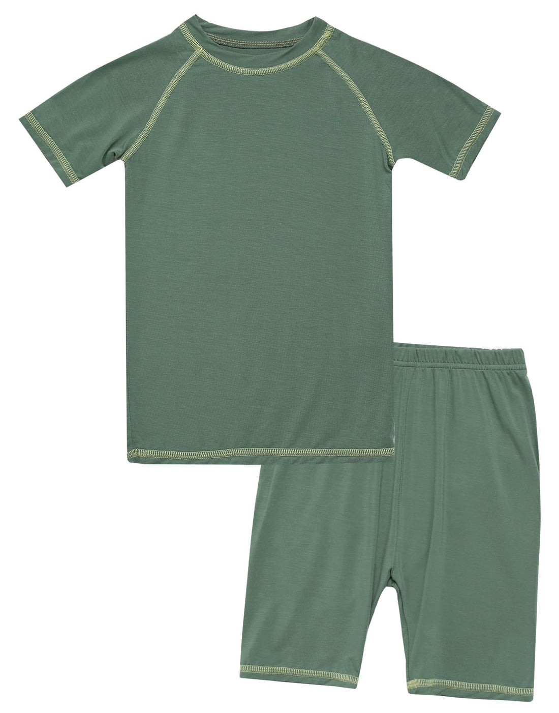 VAENAIT BABY Infant Toddler Junior Girls Boys Pajamas Sleepwear Rayon from Bamboo Short Summer Pjs Set 6M-12Y WEBE CLOTHING