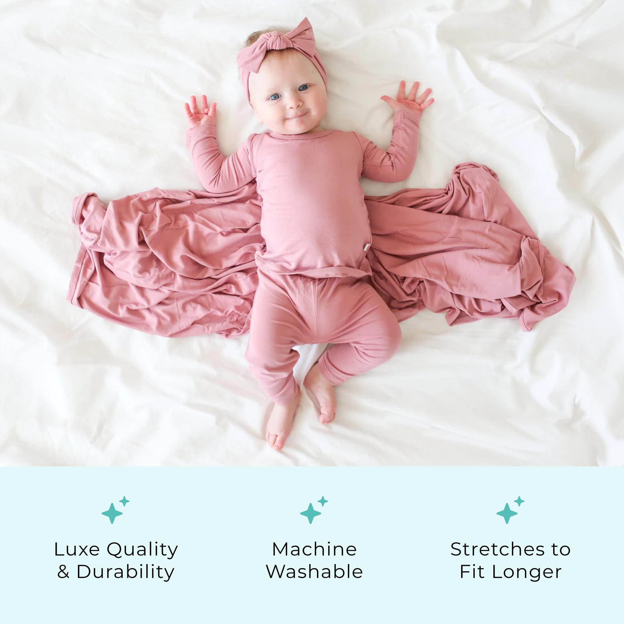 Posh Peanut Girls Pajamas - Soft, Viscose from Bamboo PJs for Kids - Matching, Long Sleeve Toddler Pajamas for Girls WEBE CLOTHING