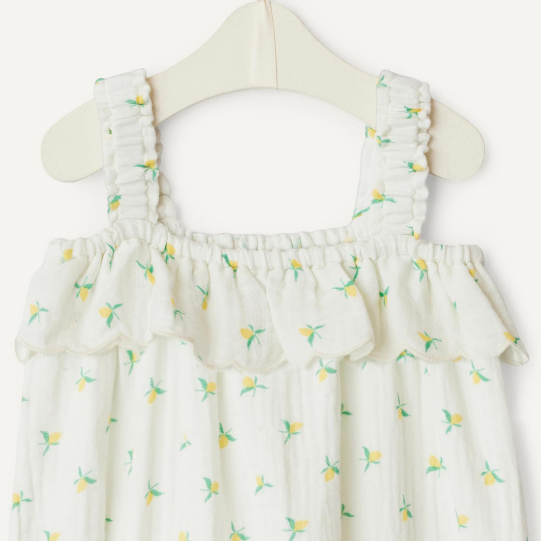 Amazon Essentials x Sofia Grainge Baby Girls' Cotton Gauze Sleeveless Romper WEBE CLOTHING