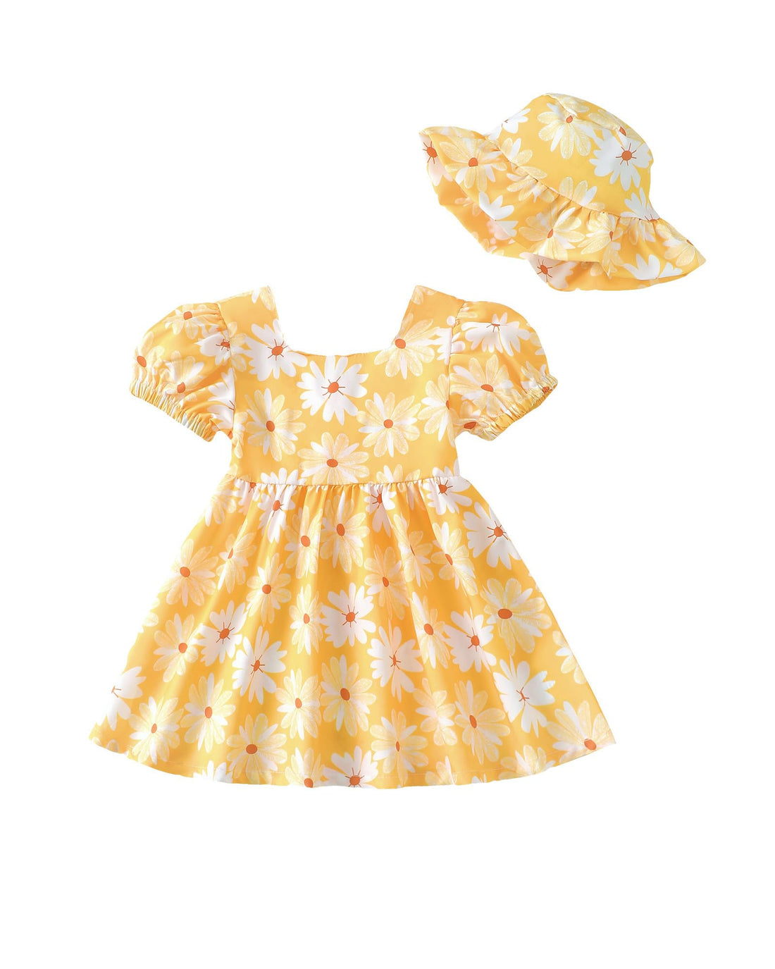 sweetabby Toddler Baby Girl Dresses Summer Clothes Boho Short Sleeve Dress Ruffle Infant Sundress Cute Girls Outfit WEBE CLOTHING