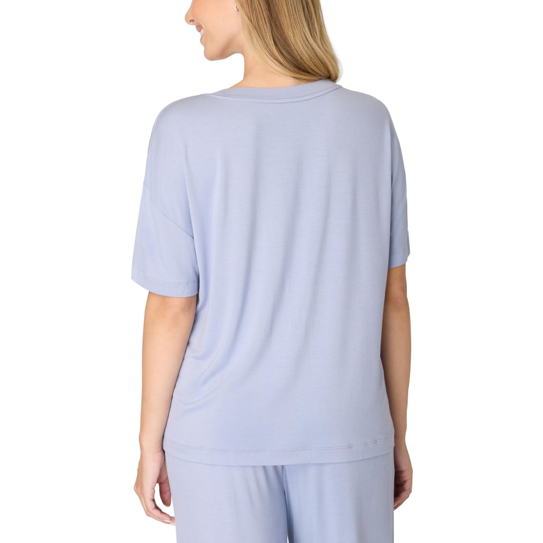 Bali Women's Sleepwear T-Shirt, Breathe Short-Sleeve Pajama Tee, Boxy Sleepwear Tee for Women WEBE CLOTHING