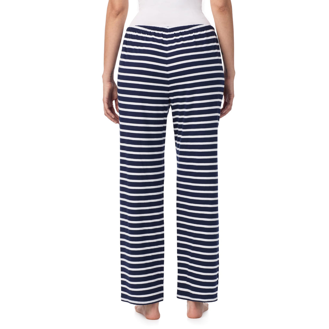 Nautica Womens Pajama Pants - Lightweight Wide Leg Lounge Pants - Cotton Knit Jersey - Sleepwear Loungewear PJs for Women