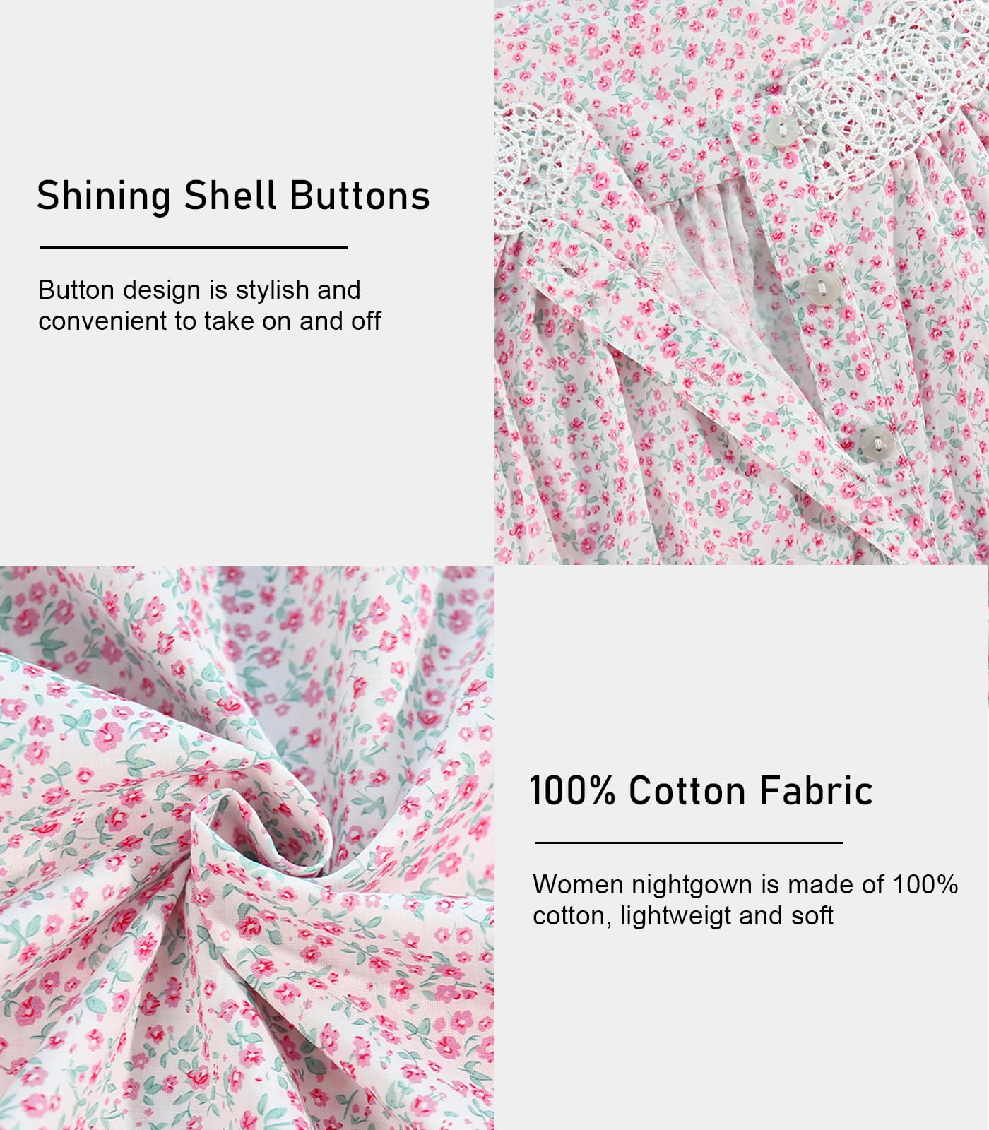 Sleeveless Nightgowns for Women 100% Cotton Nightgown Sleep Dress Soft Ladies Gowns Sleepwear Nightdress WEBE CLOTHING