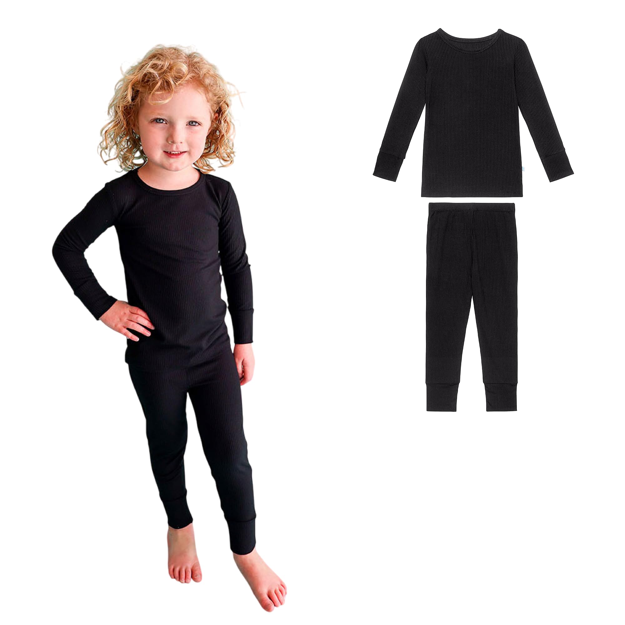 Posh Peanut Boys Pajamas - PJs for Kids Made of Soft Viscose from Bamboo, Long Sleeve Toddler PJs & Matching Boys Pajama Sets WEBE CLOTHING