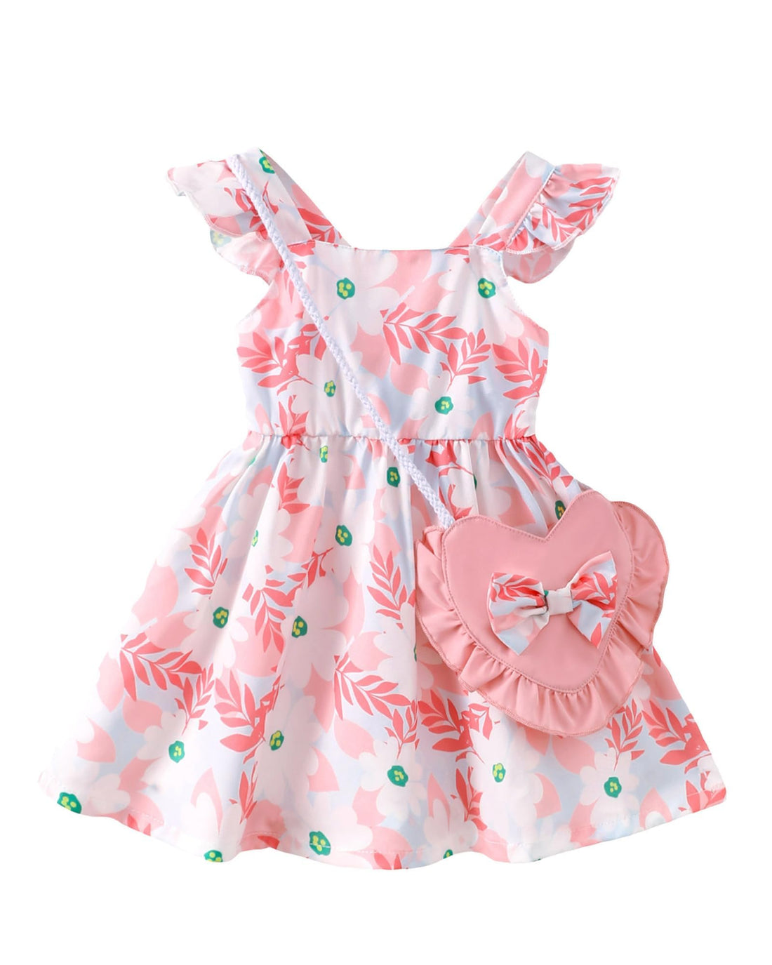 Mioglrie Baby Girl Clothes Newborn Dress Summer Toddler Girls' Clothing Casual Sundress with Cute Bag Infant Outfits WEBE CLOTHING