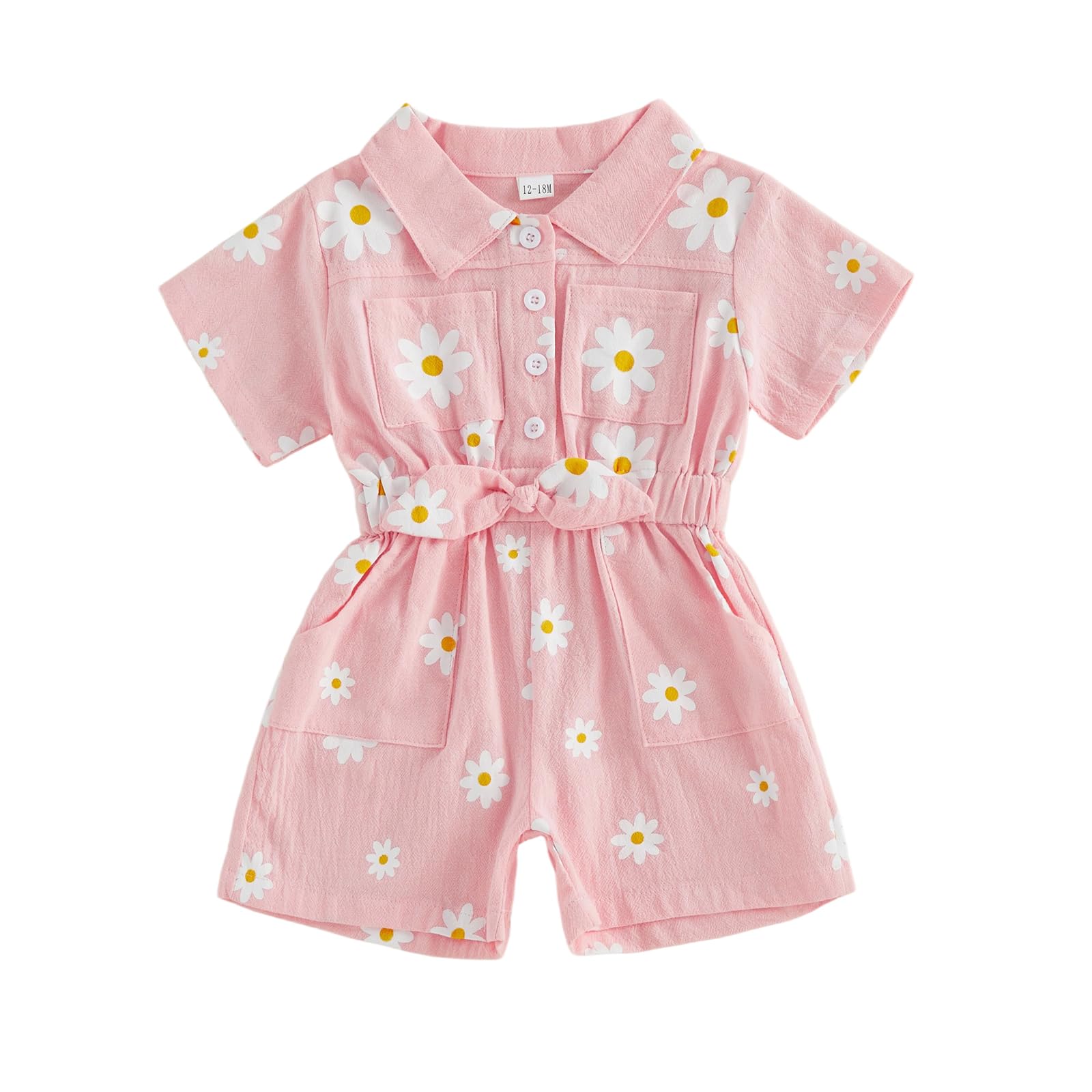 Summer Toddler Girl Jumpsuit Shorts Little Girl Overalls Clothes Baby Jean Romper Jumpsuit One Piece Outfit WEBE CLOTHING