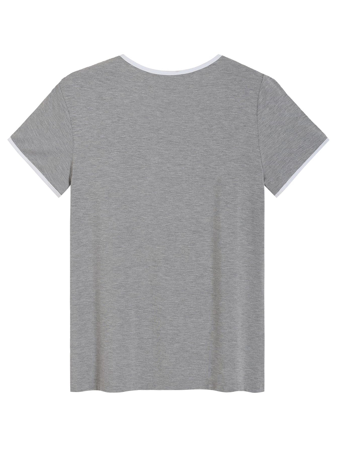 Latuza Women's Bamboo Viscose Sleep T-Shirt Soft Short Sleeve Pajama Tops WEBE CLOTHING