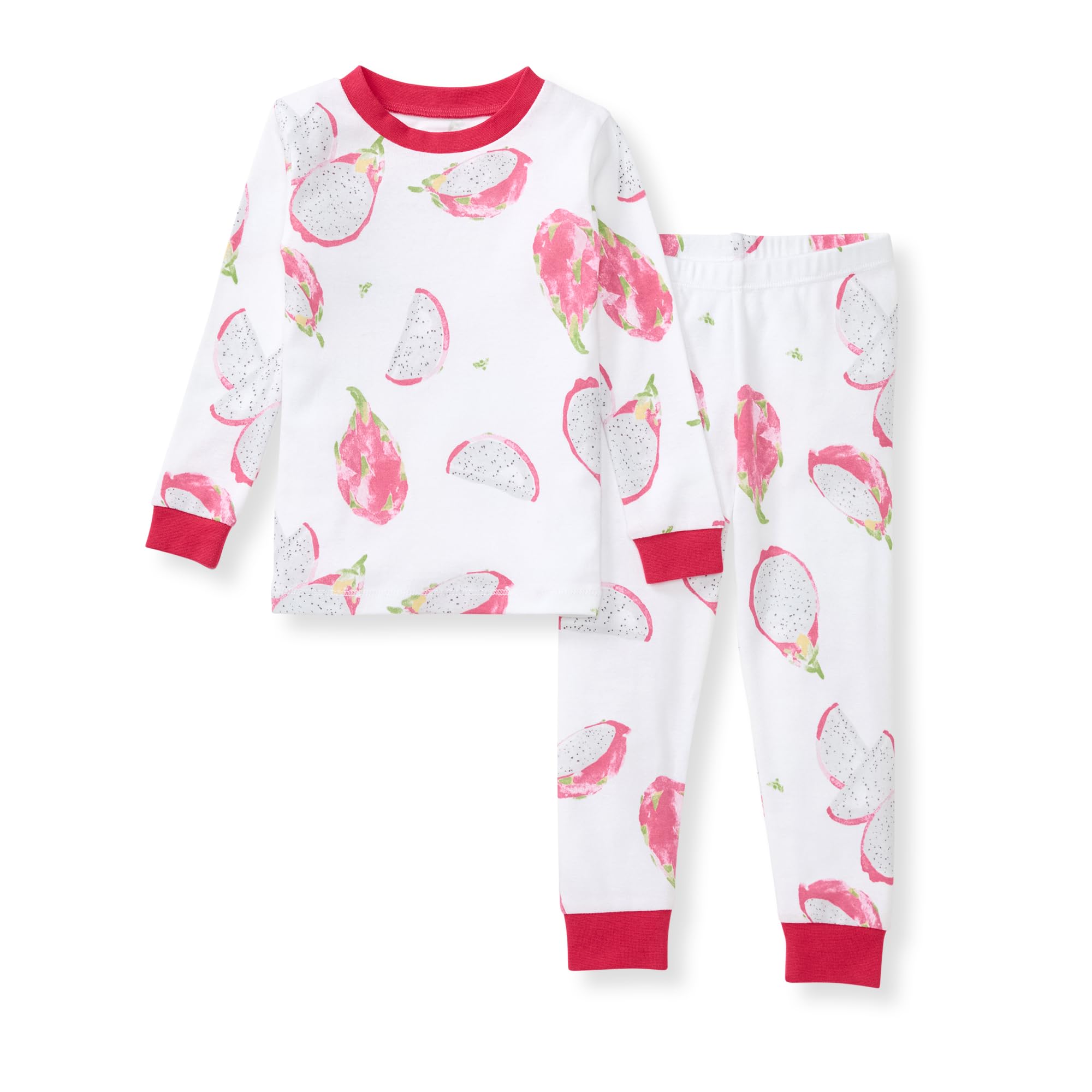 Burt's Bees Baby Organic Cotton Pajamas for Girls,100% Cotton Pajama Set