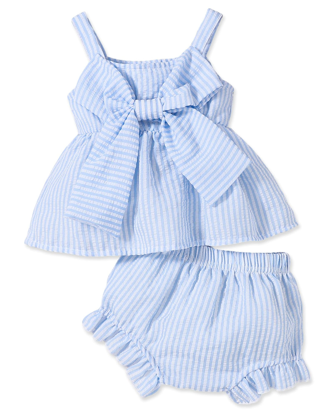 Newborn Baby Girl Clothes Summer Outfits Infant Ruffle Sleeveless Cute Bow Tank Tops 3 6 12 18 Months WEBE CLOTHING