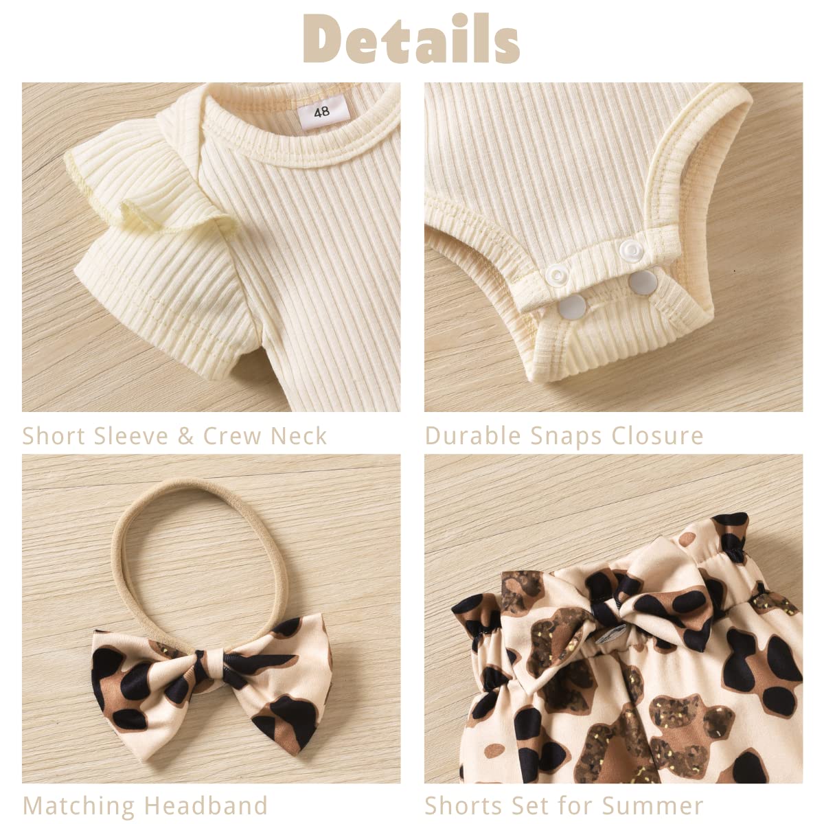Aalizzwell Baby Girls Ribbed Bodysuit Bloomer Shorts Outfits Summer Clothes WEBE CLOTHING