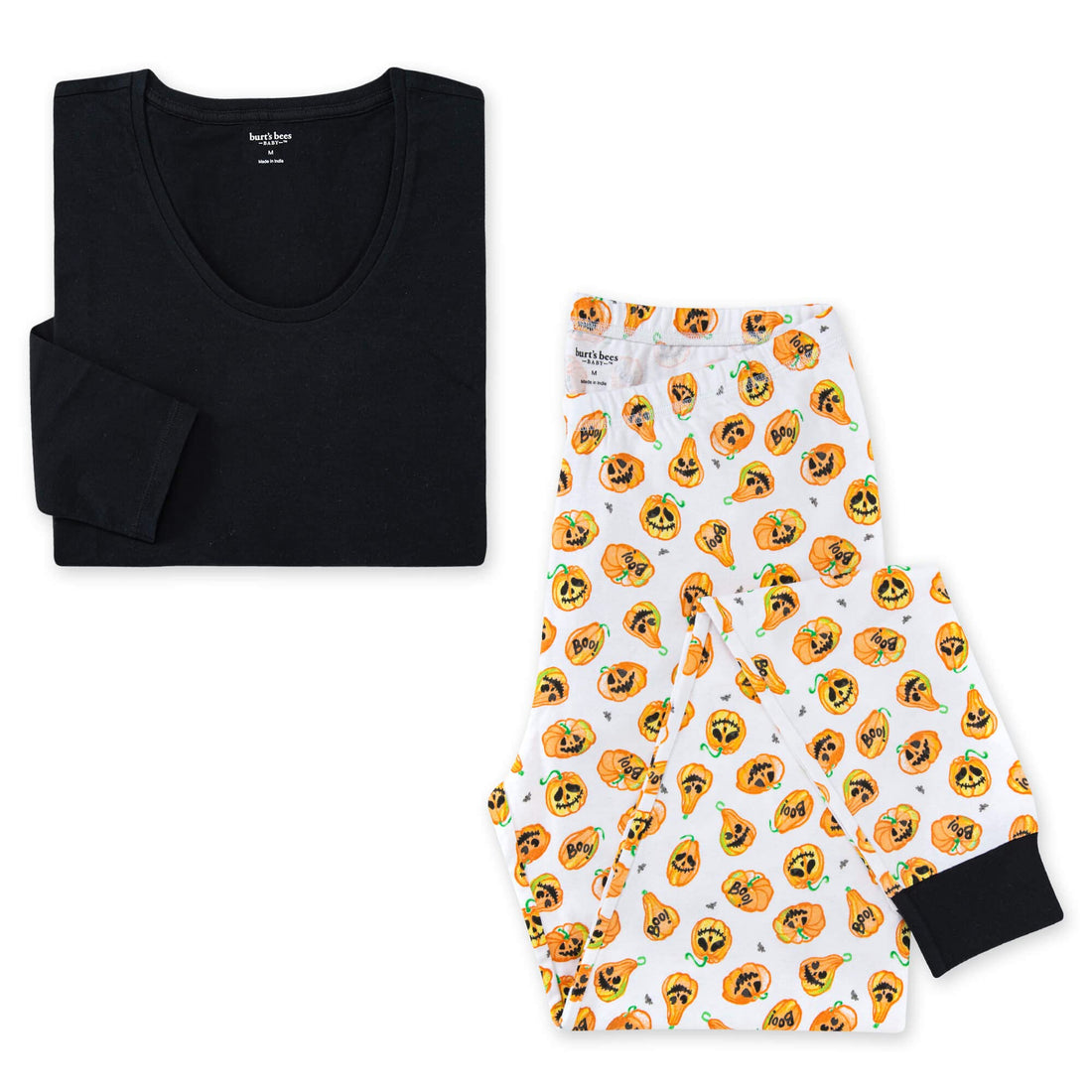 Burt's Bees Baby Matching Family Jammies, Organic Cotton Holiday Pajamas for Kids, Adults, & Pets, Perfect for Family Photos
